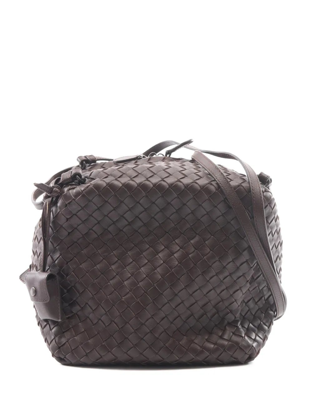2012-2026 Nappa Intrecciato Cube crossbody bag