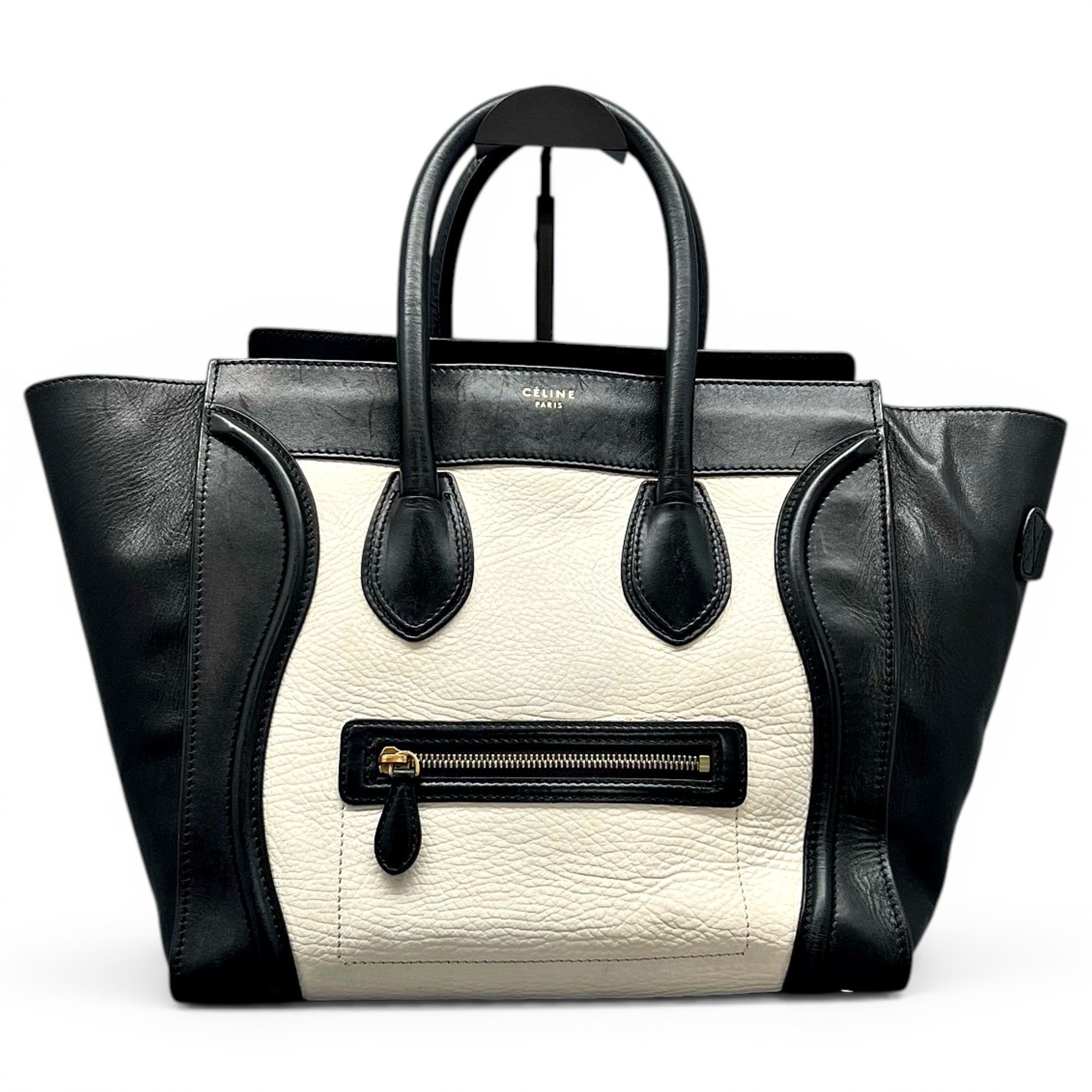 Luggage leather handbag
