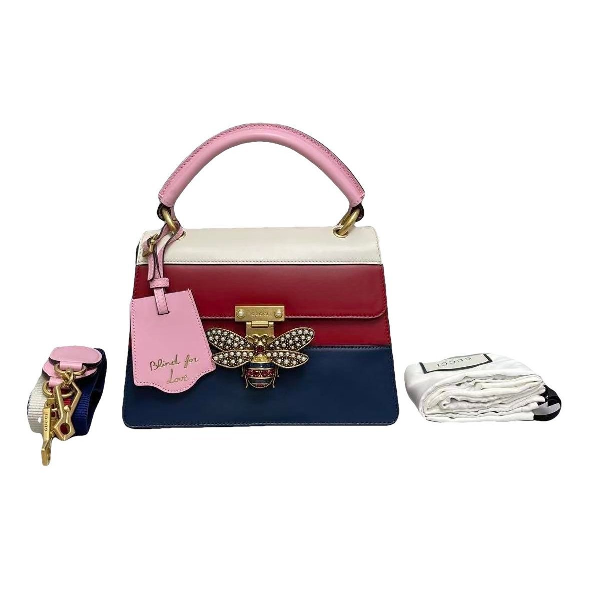 Queen Margaret leather handbag