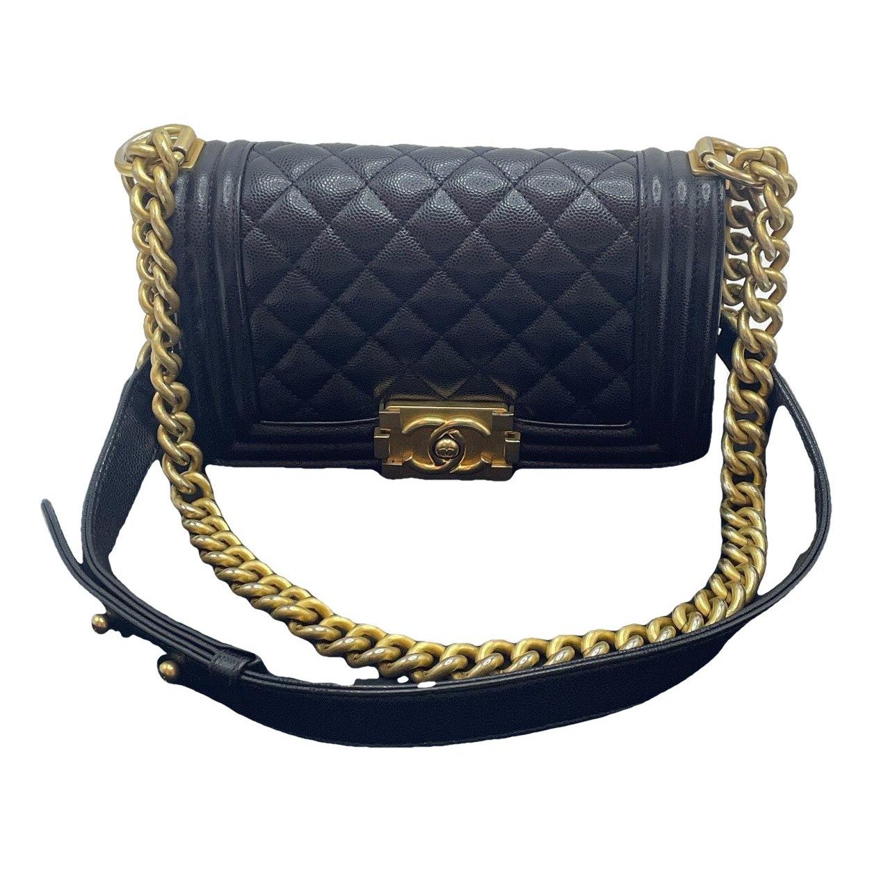 Boy leather crossbody bag