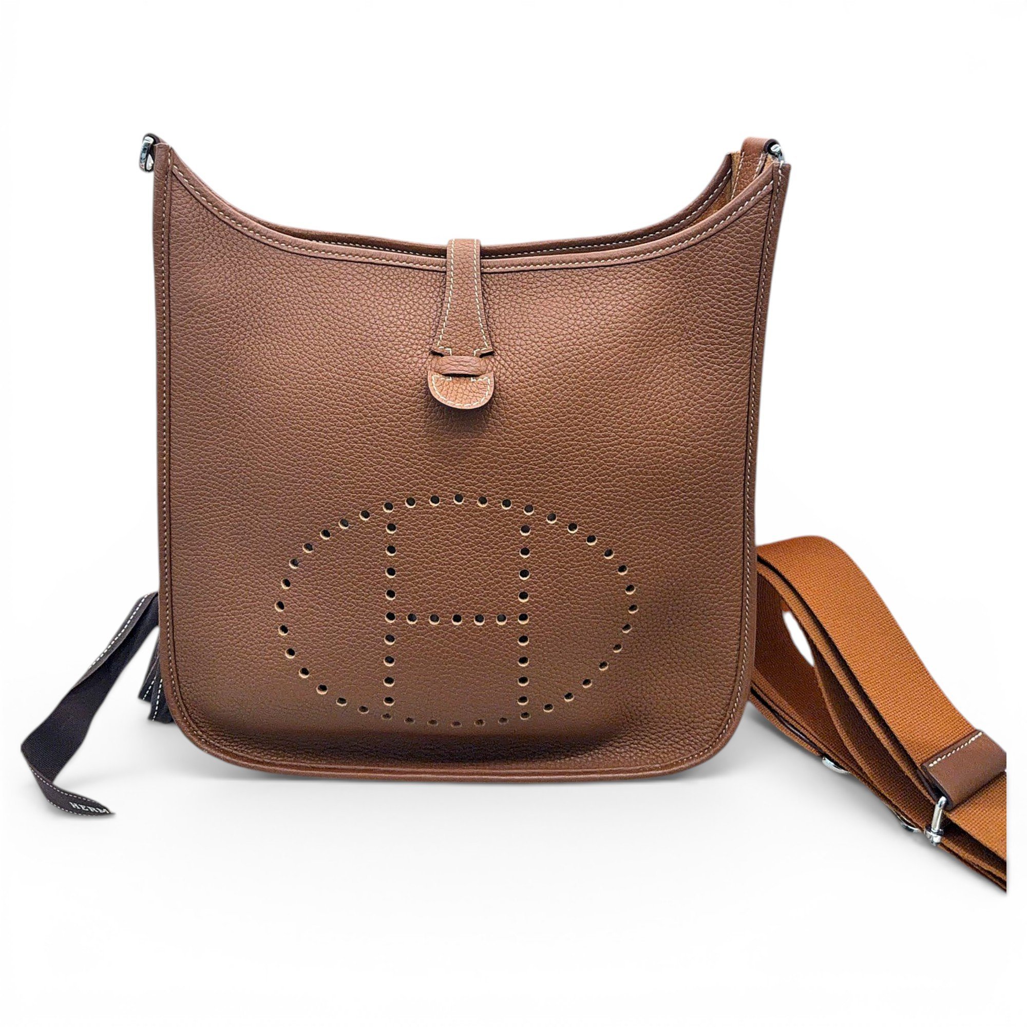 Evelyne leather crossbody bag