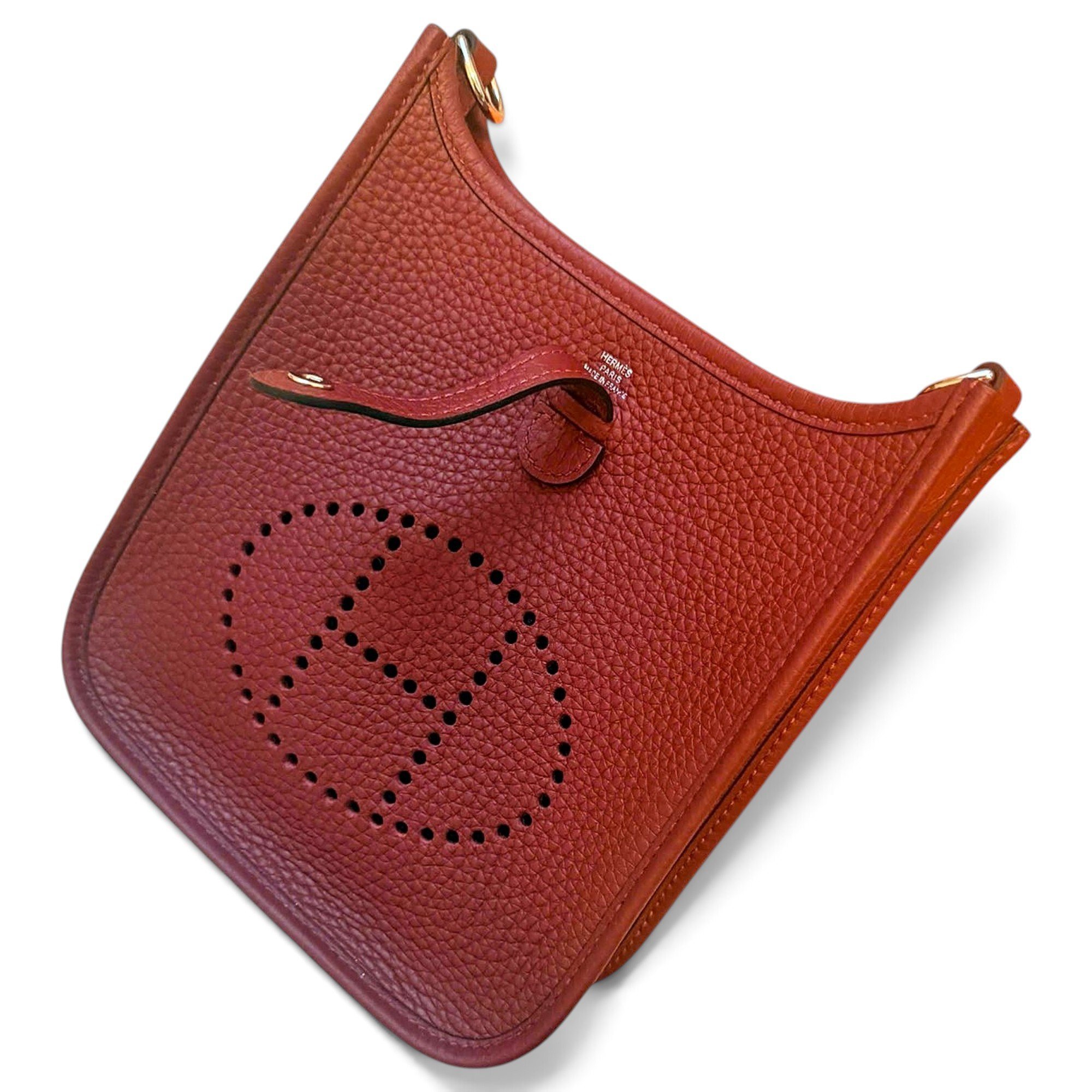 Evelyne leather crossbody bag