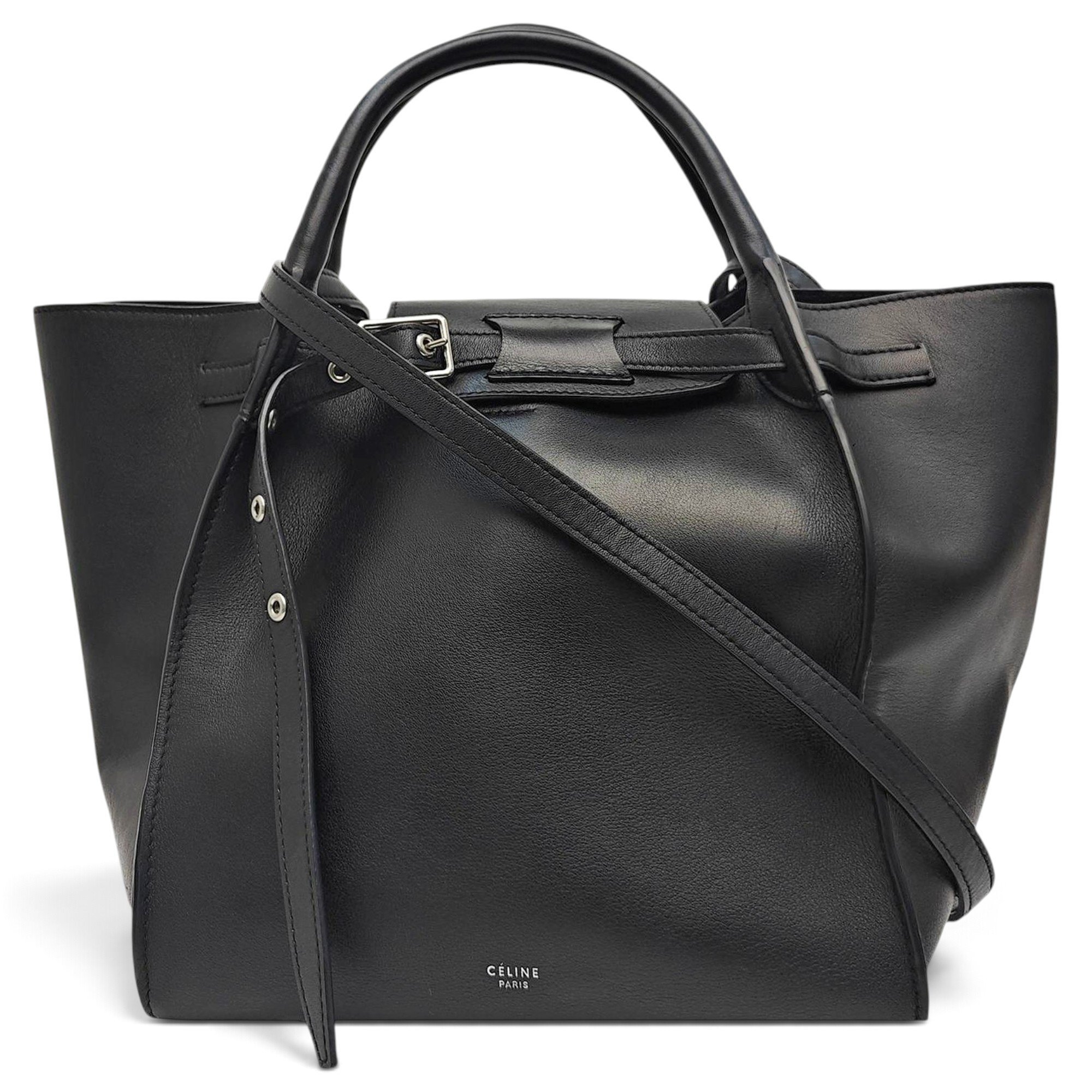 Big Bag leather handbag