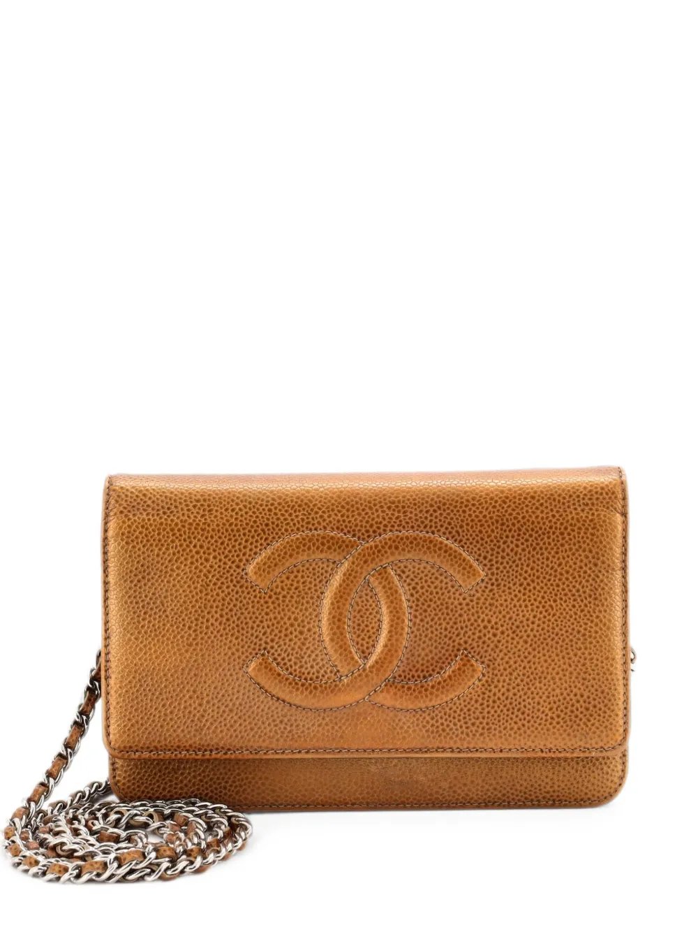 Timeless Wallet on Chain Caviar crossbody bag