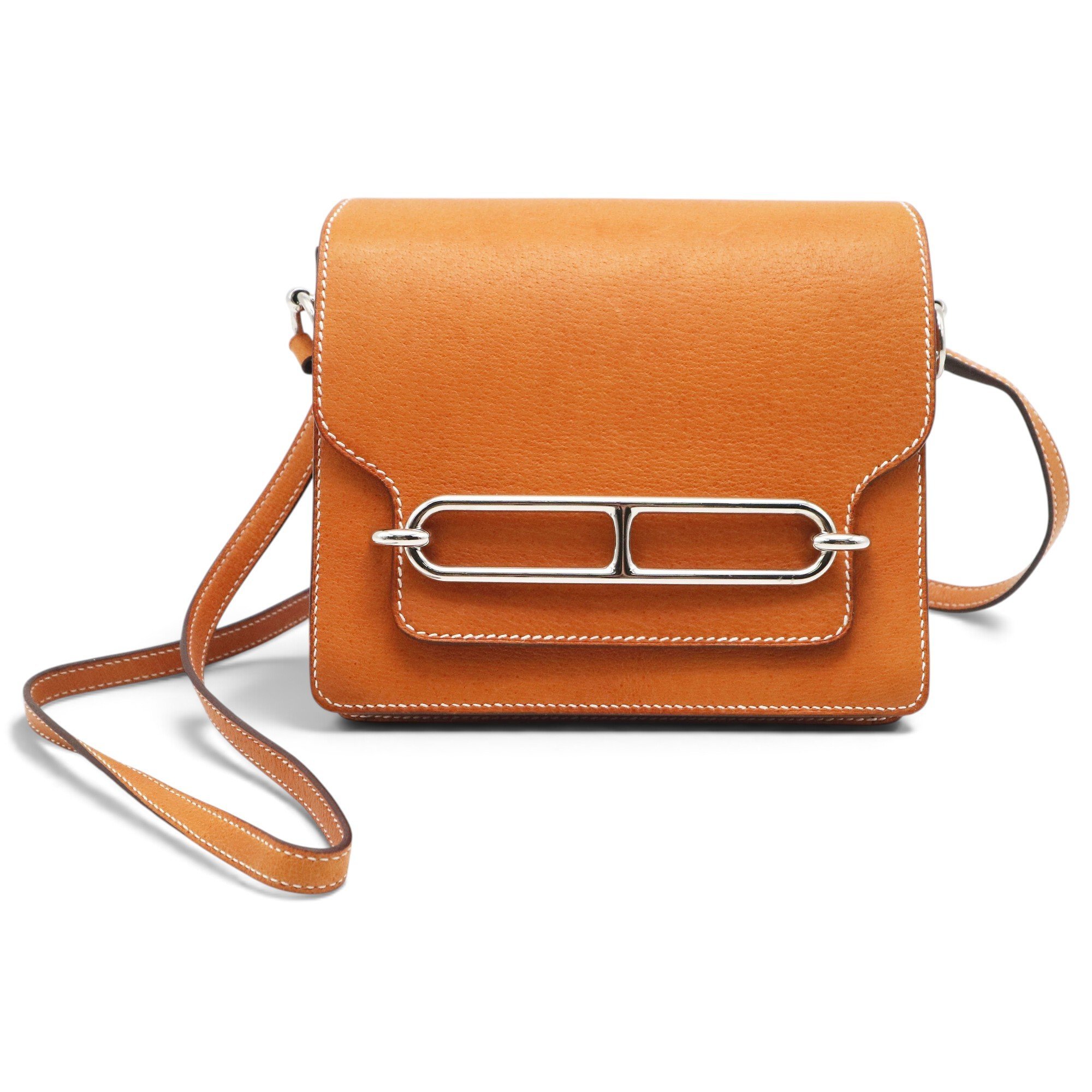 Roulis leather handbag