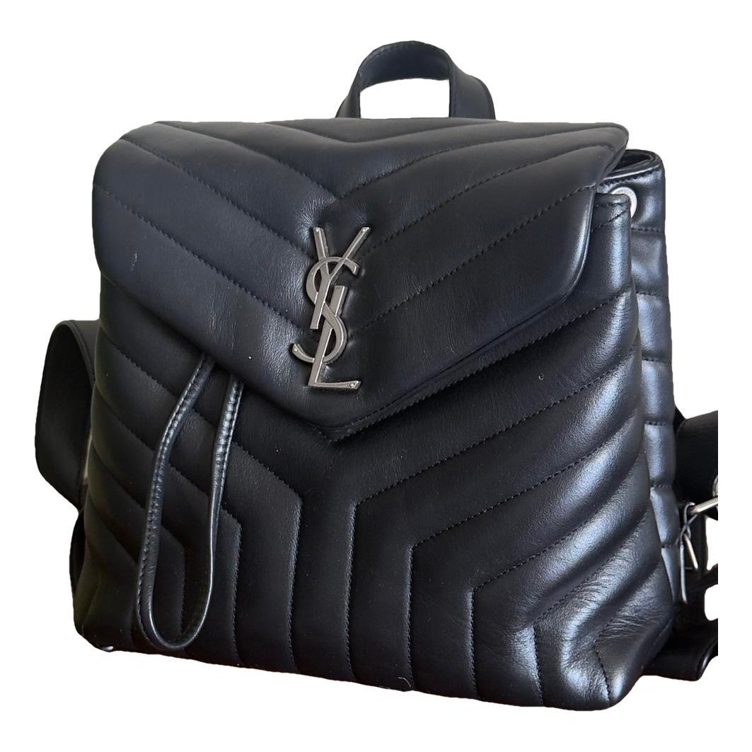 Loulou leather backpack