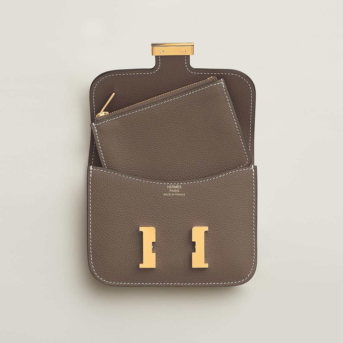 Étoupe Constance Slim Wallet