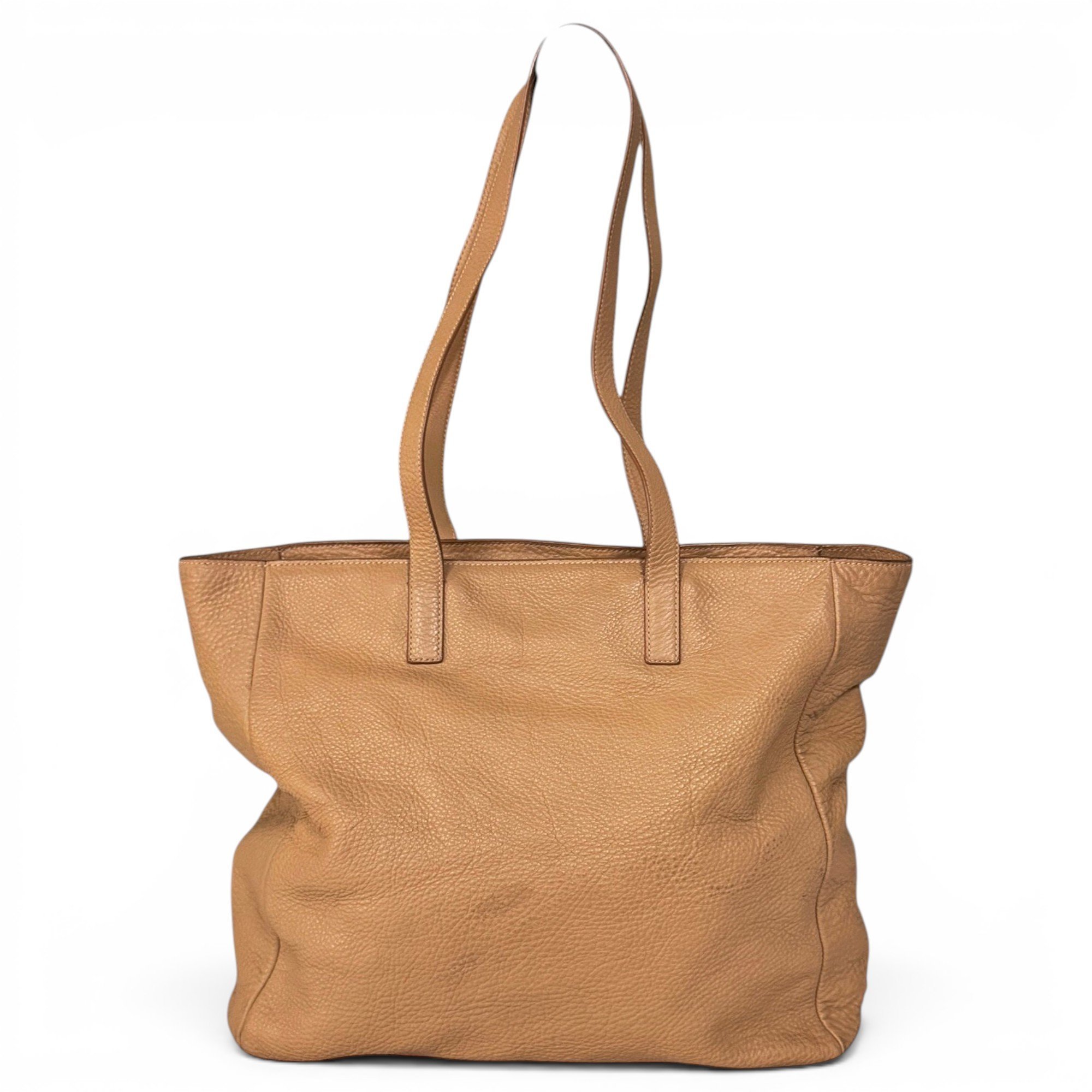 Leather tote