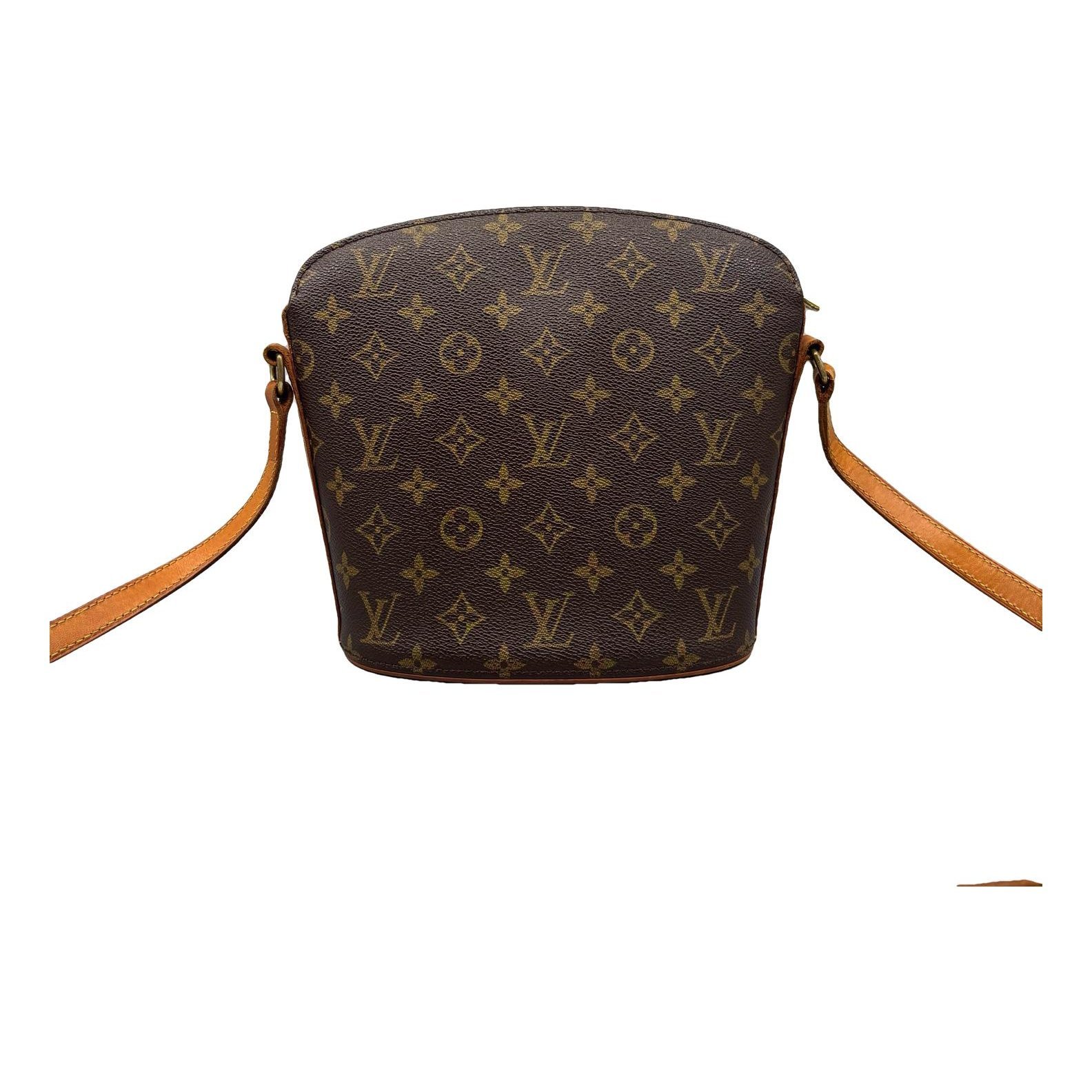 Drouot vinyl crossbody bag