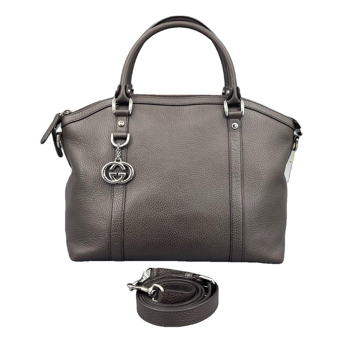 Leather handbag