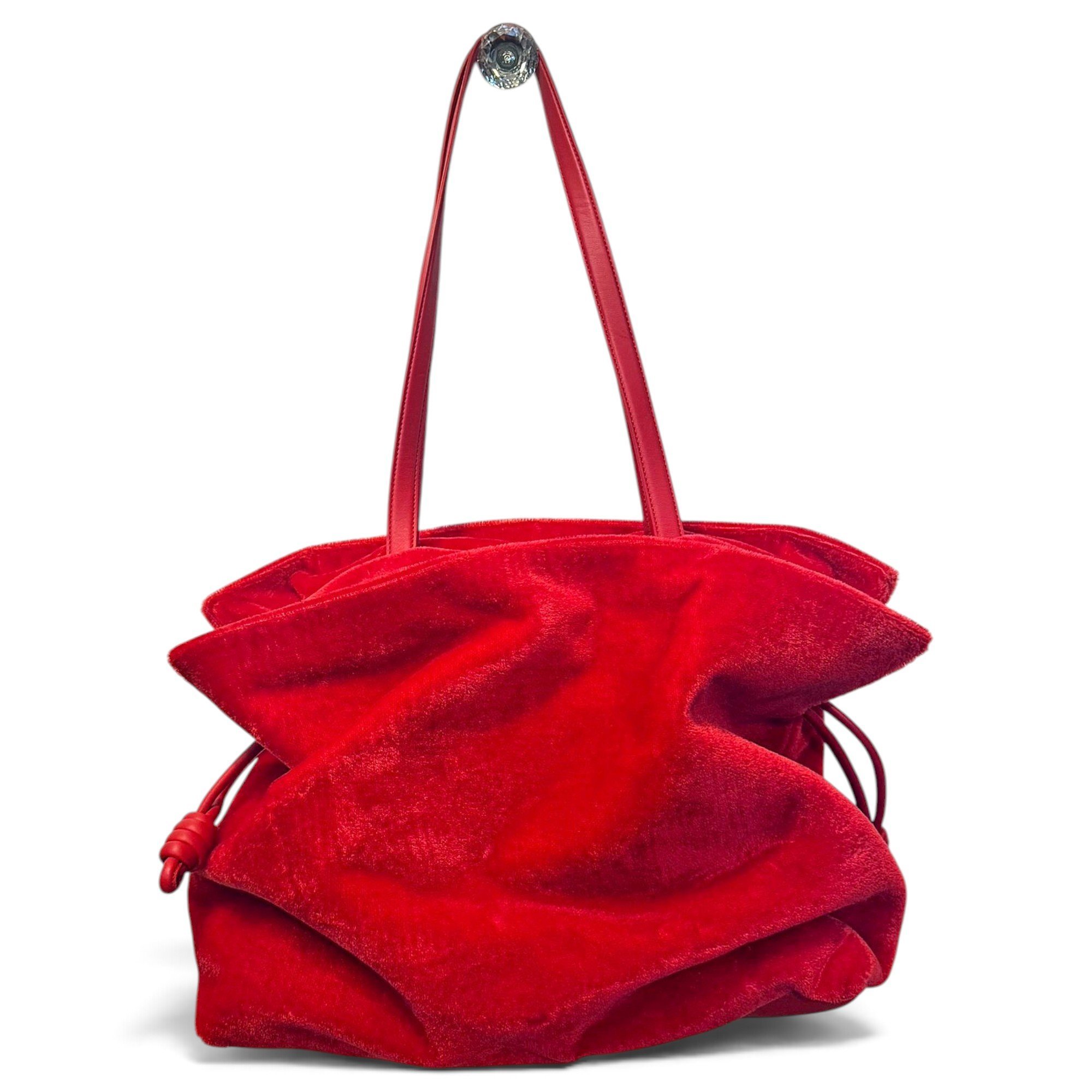 Flamenco leather tote