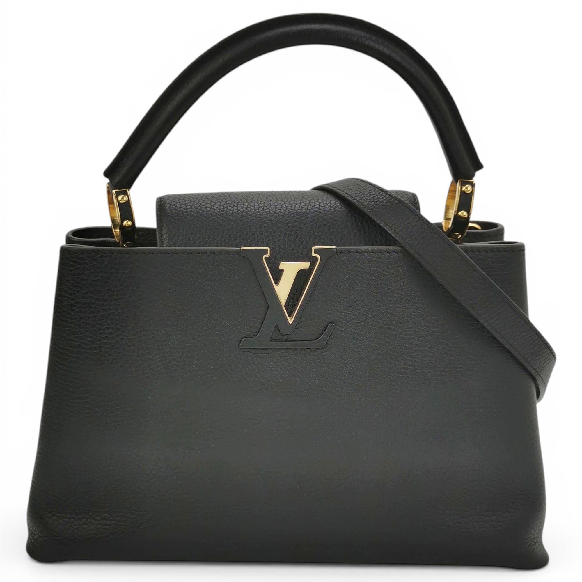 Capucines leather handbag