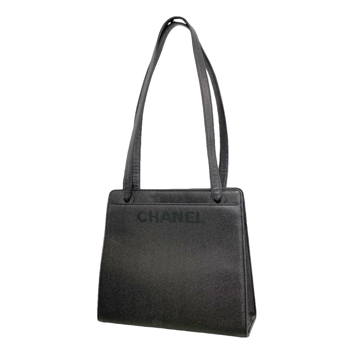 Leather tote
