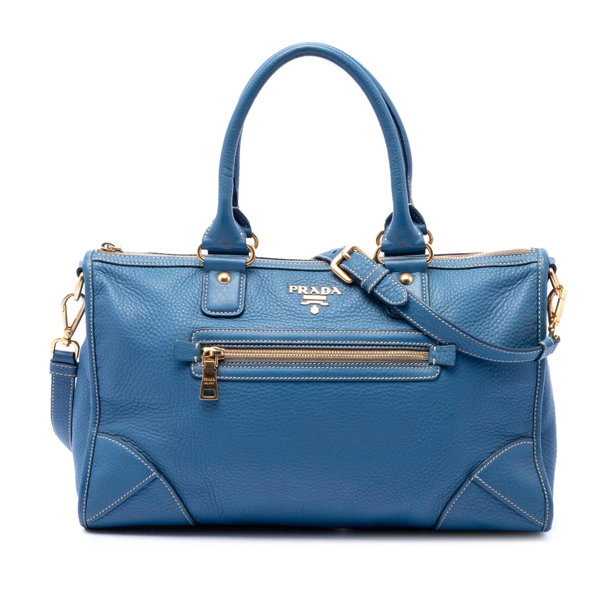 Leather satchel