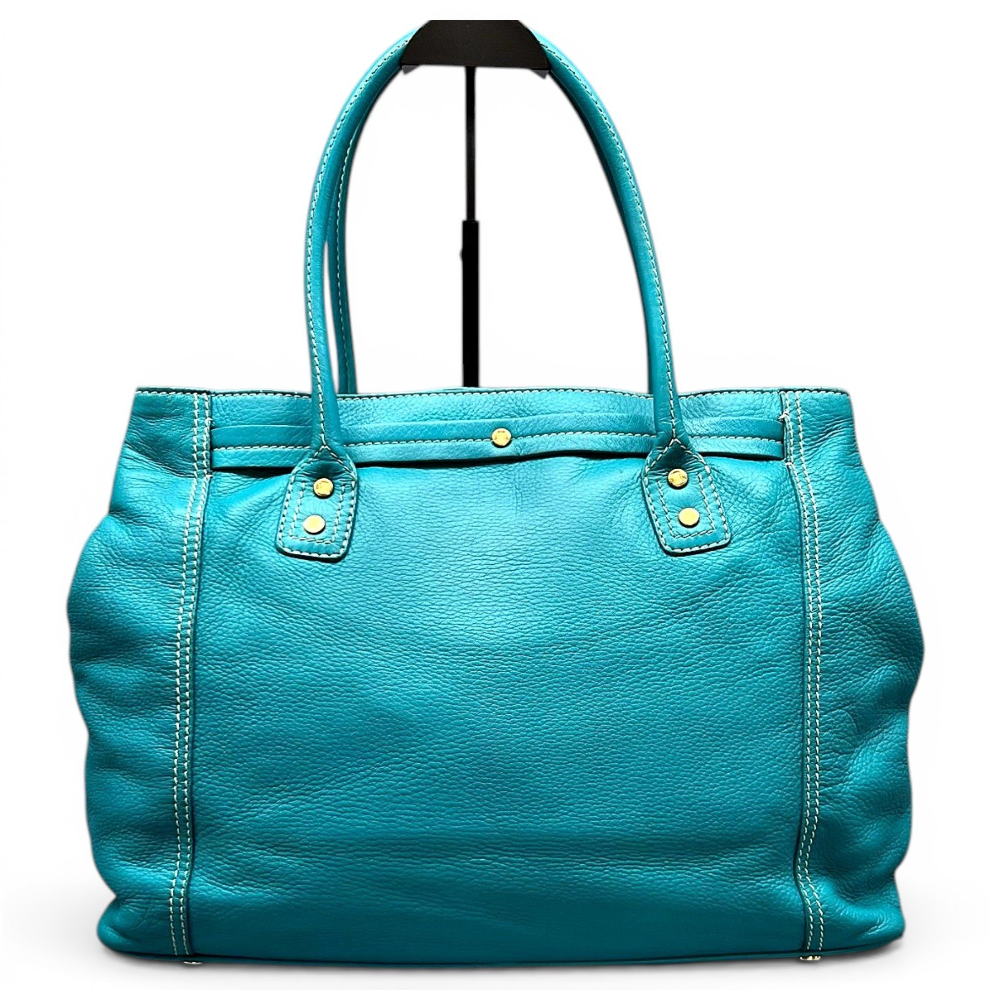 Leather tote