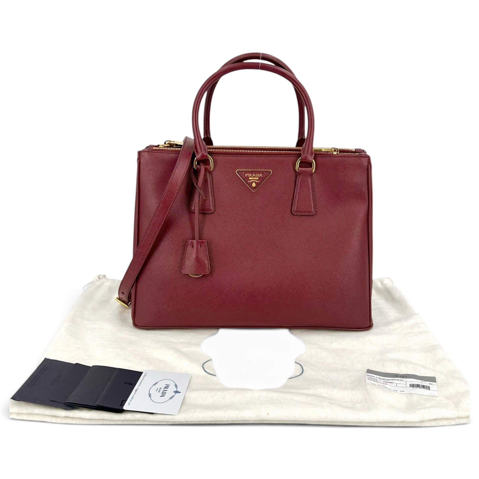 Galleria leather handbag
