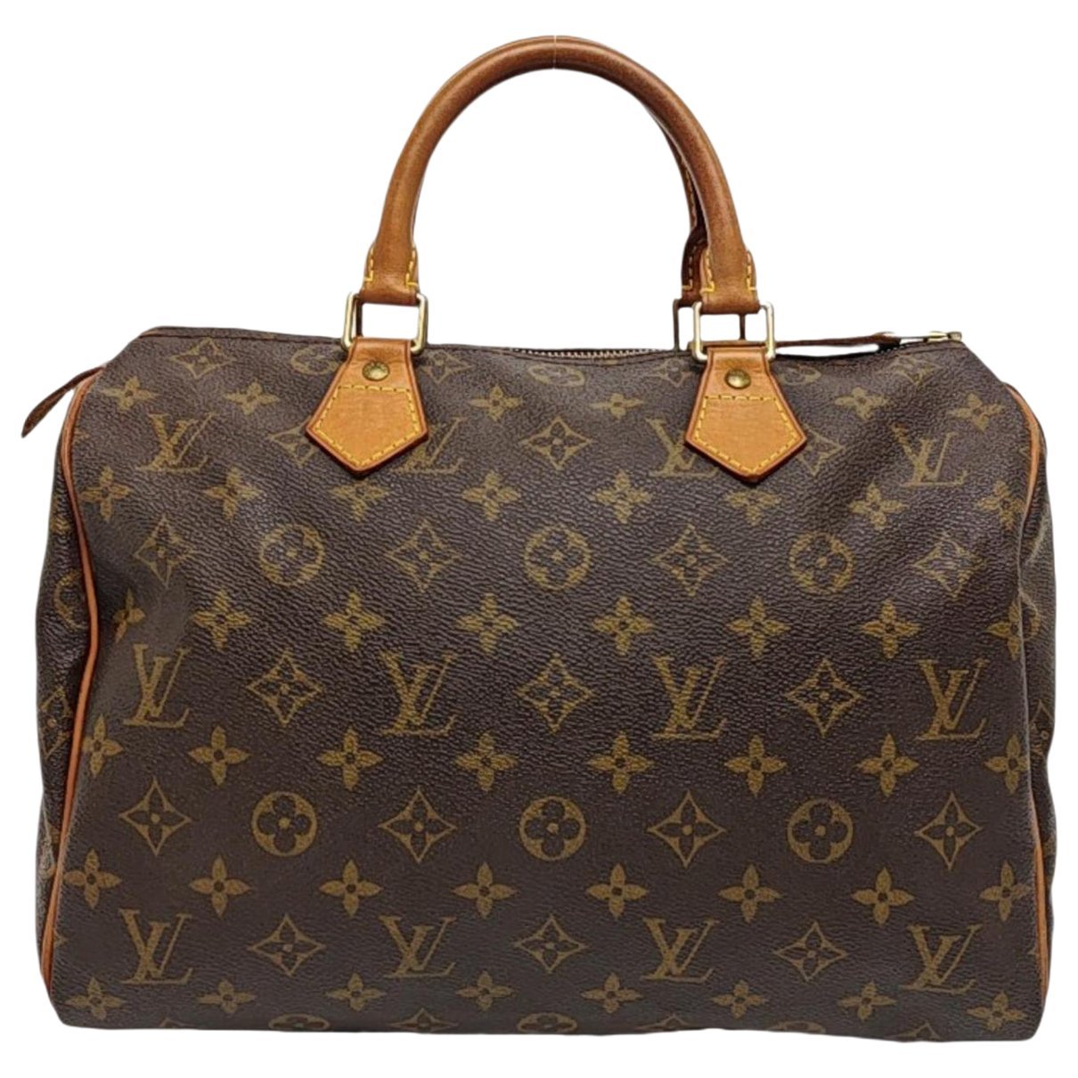 Nano Speedy / Mini HL leather handbag