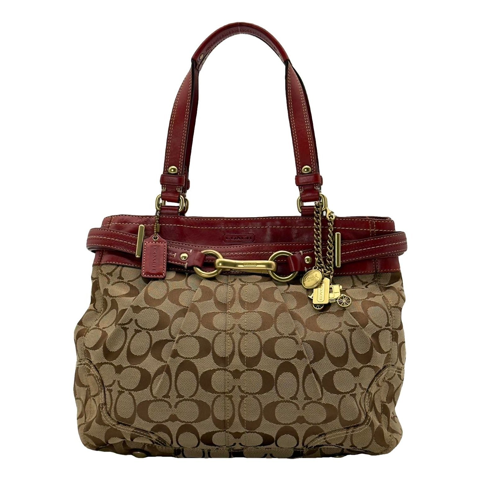 Hamilton Hobo leather handbag