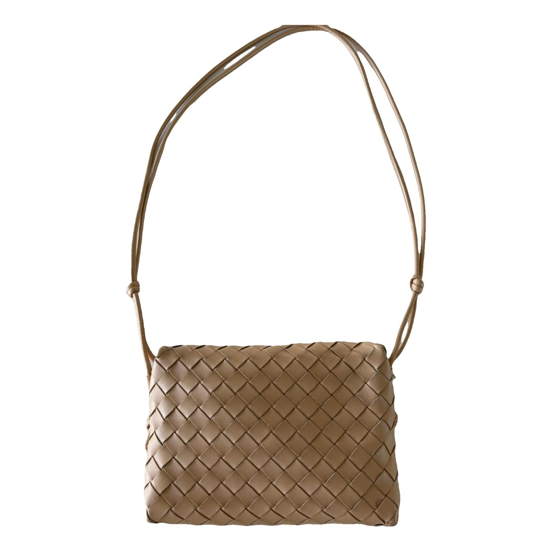 Loop leather crossbody bag