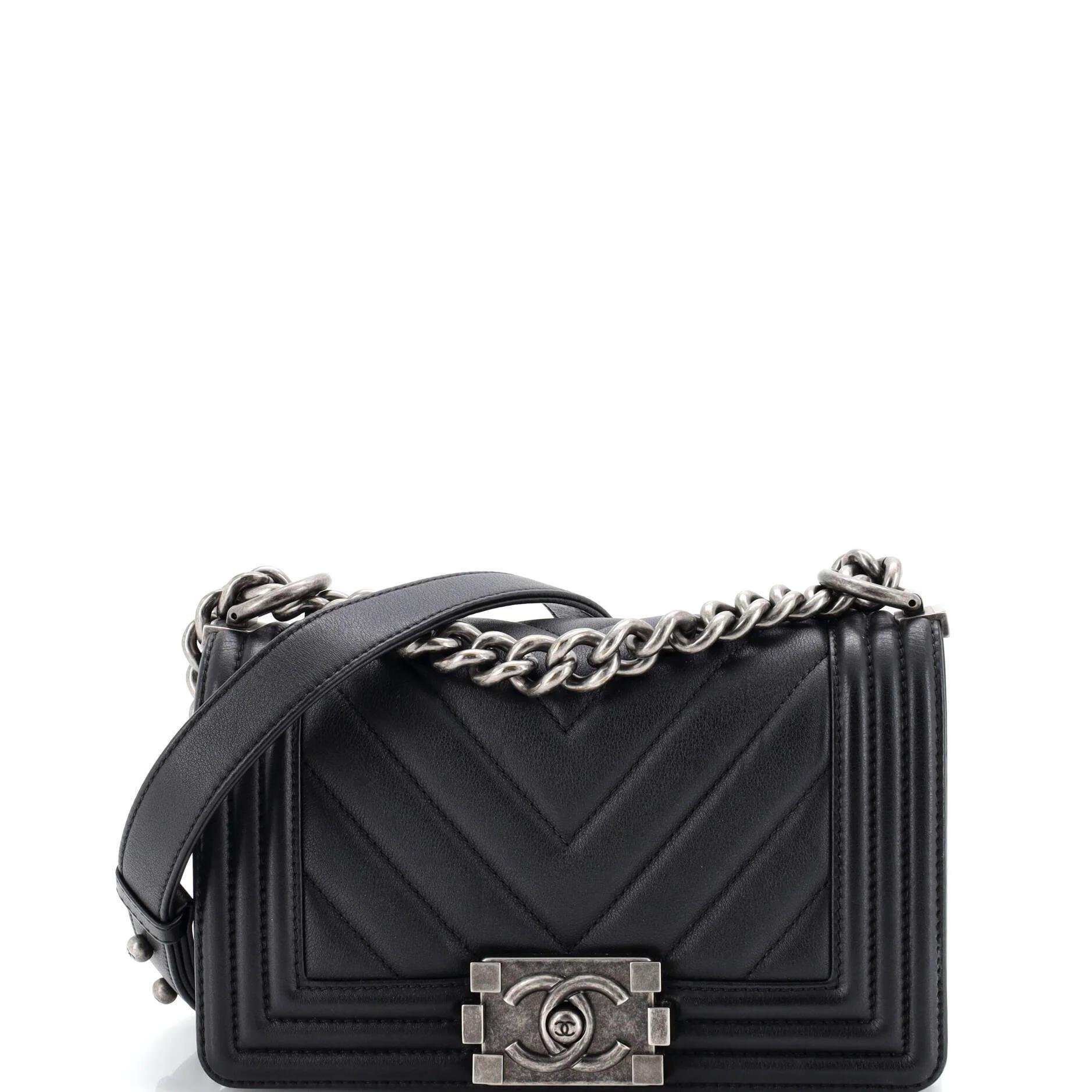 Boy leather crossbody bag