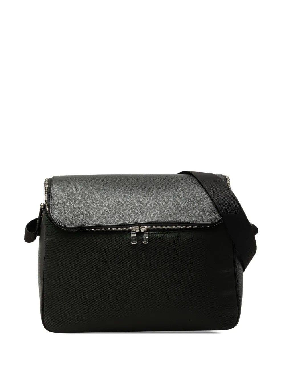 2004 Bicolor Taiga and Canvas Taimyr crossbody bag