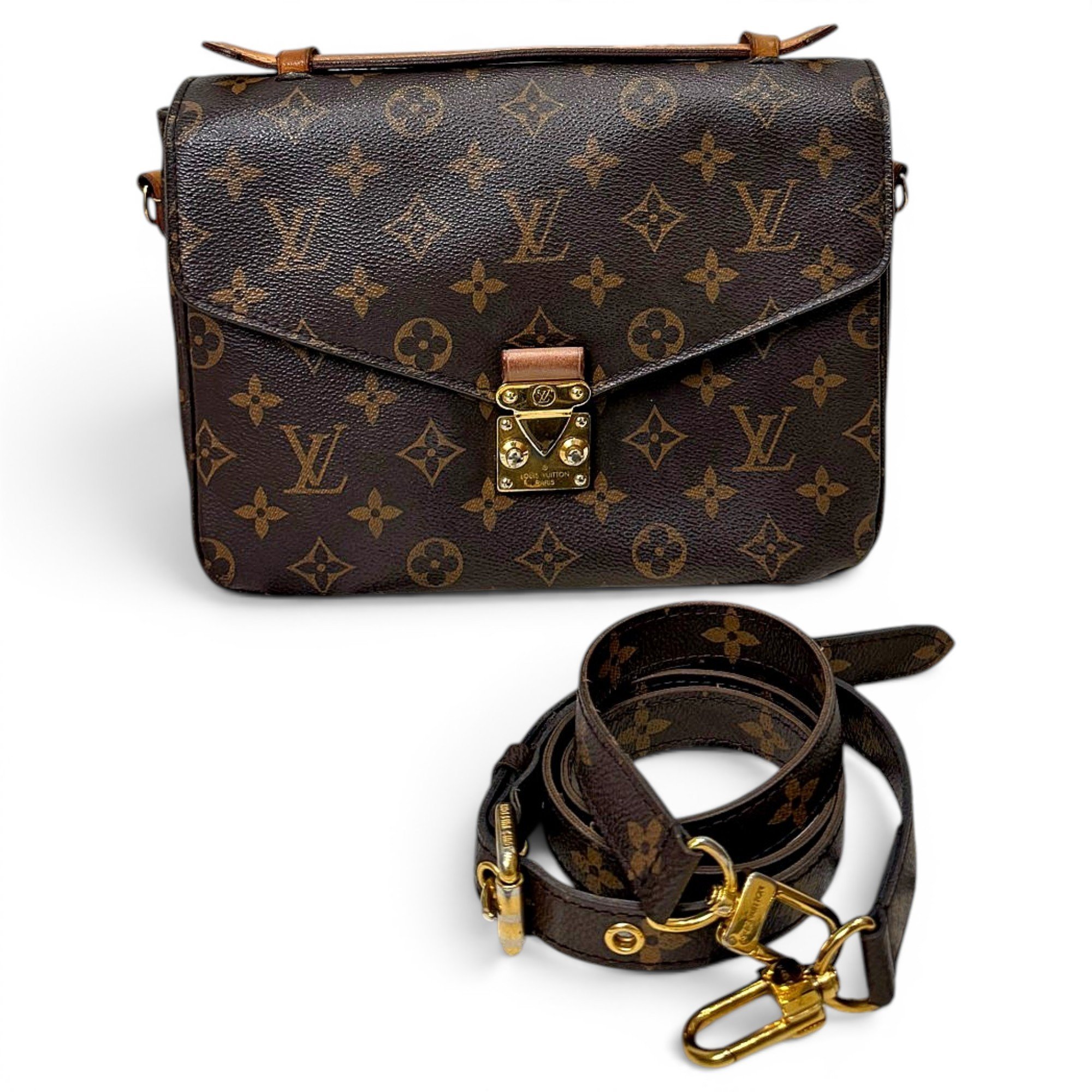 Metis leather crossbody bag
