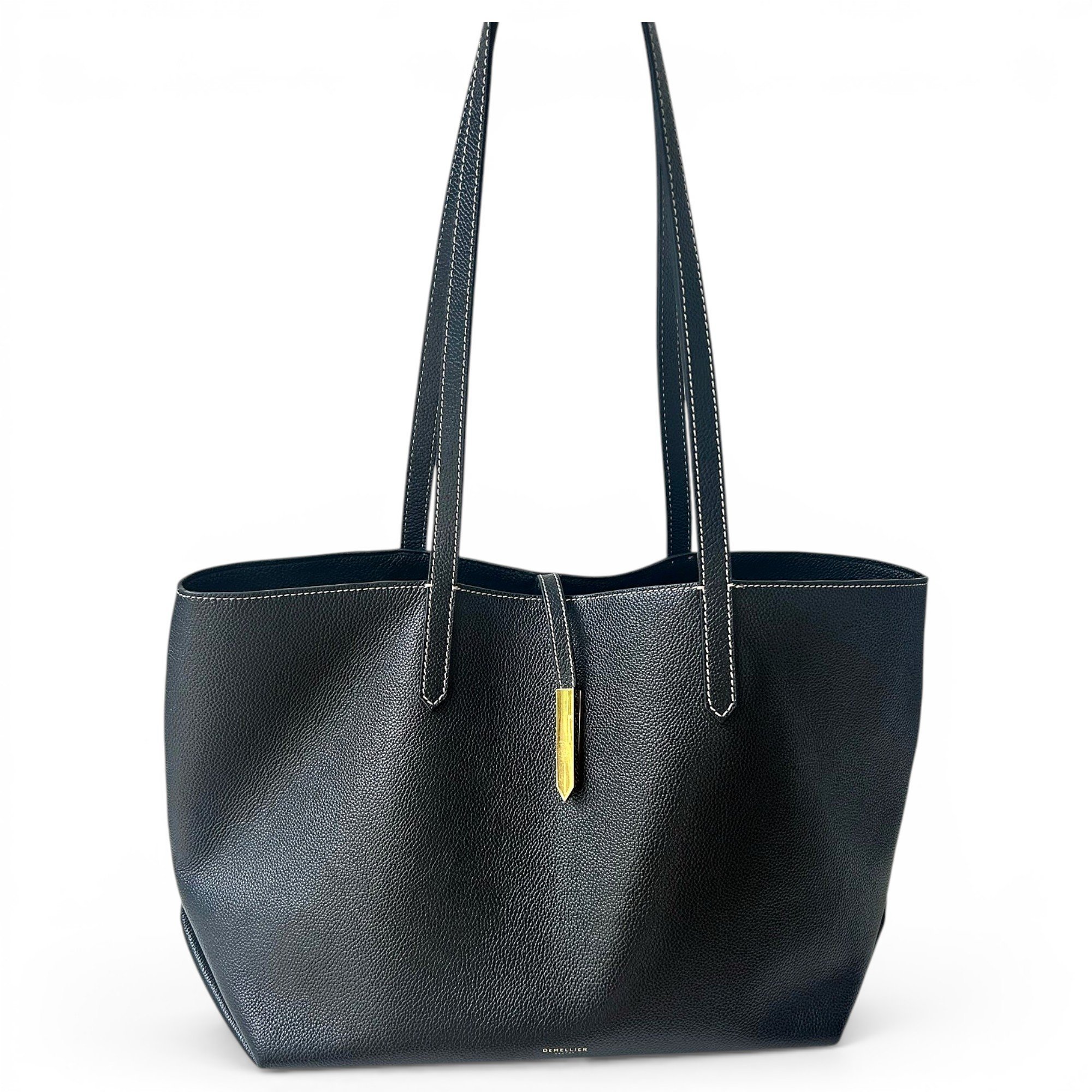 Leather tote