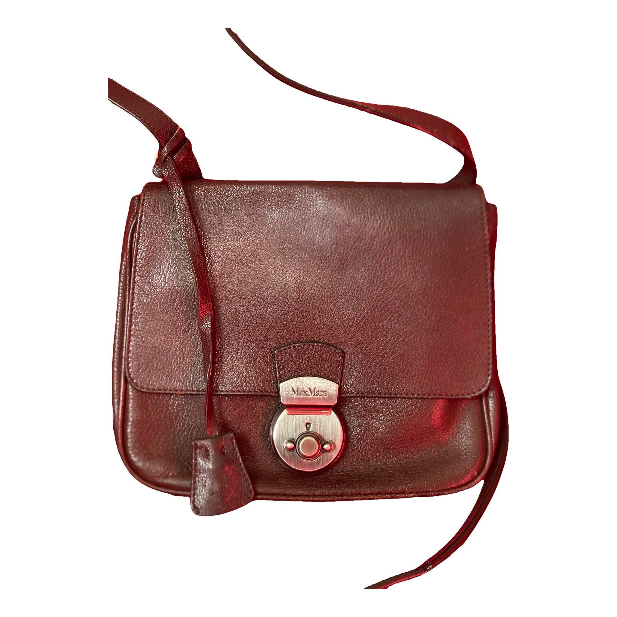 Leather crossbody bag
