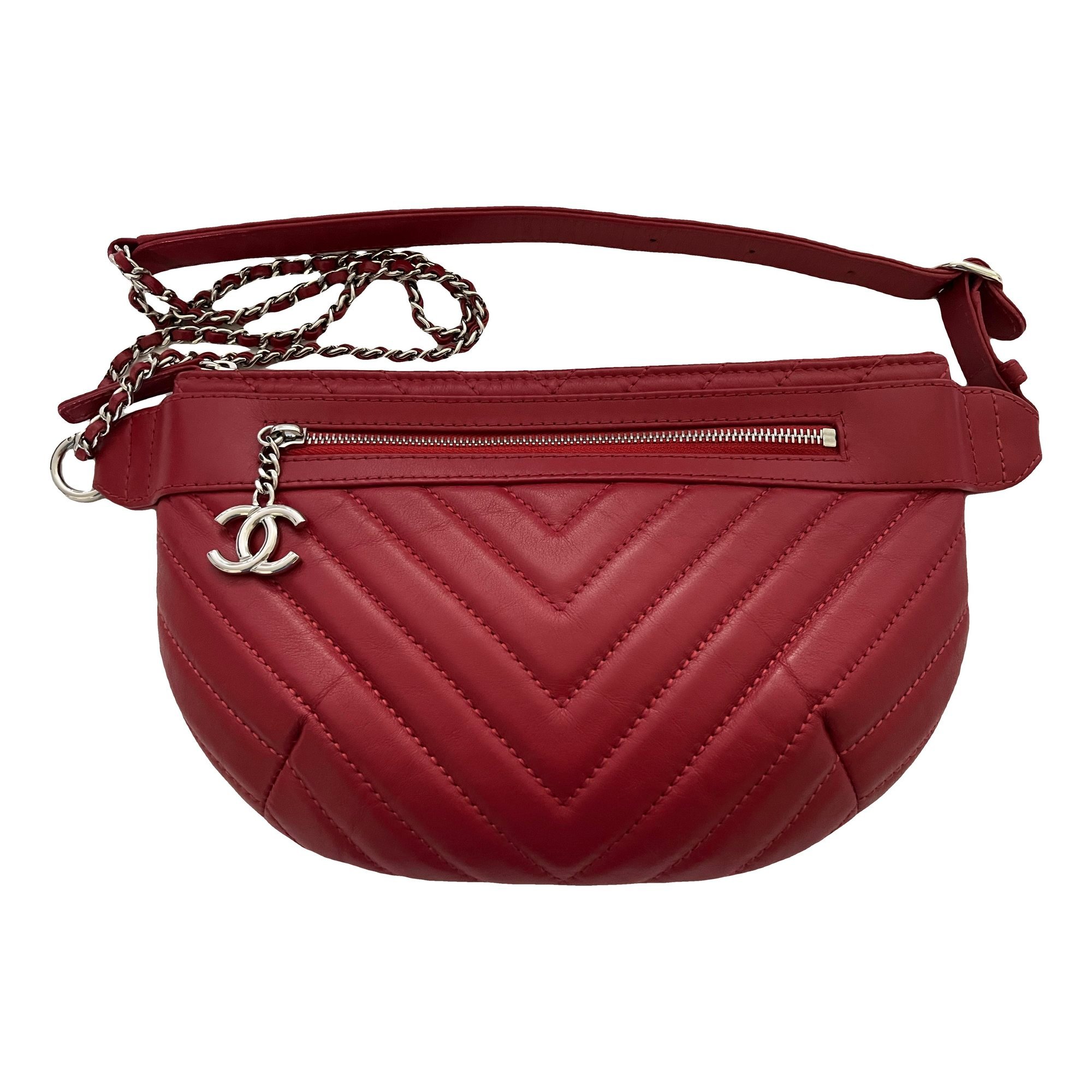 Leather crossbody bag