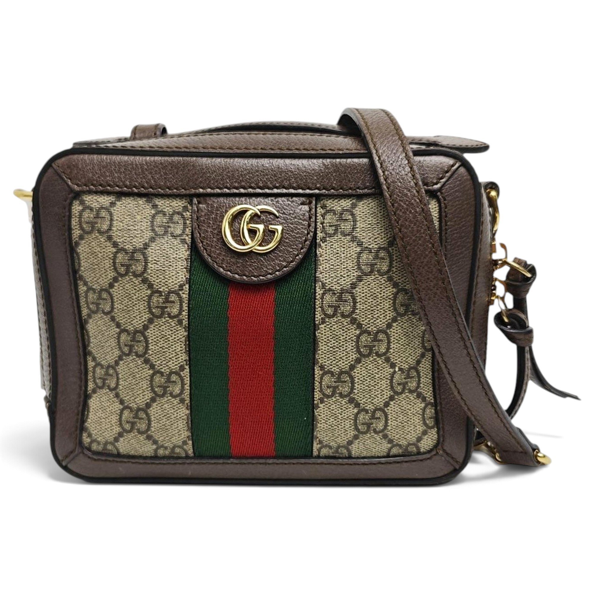Ophidia leather handbag