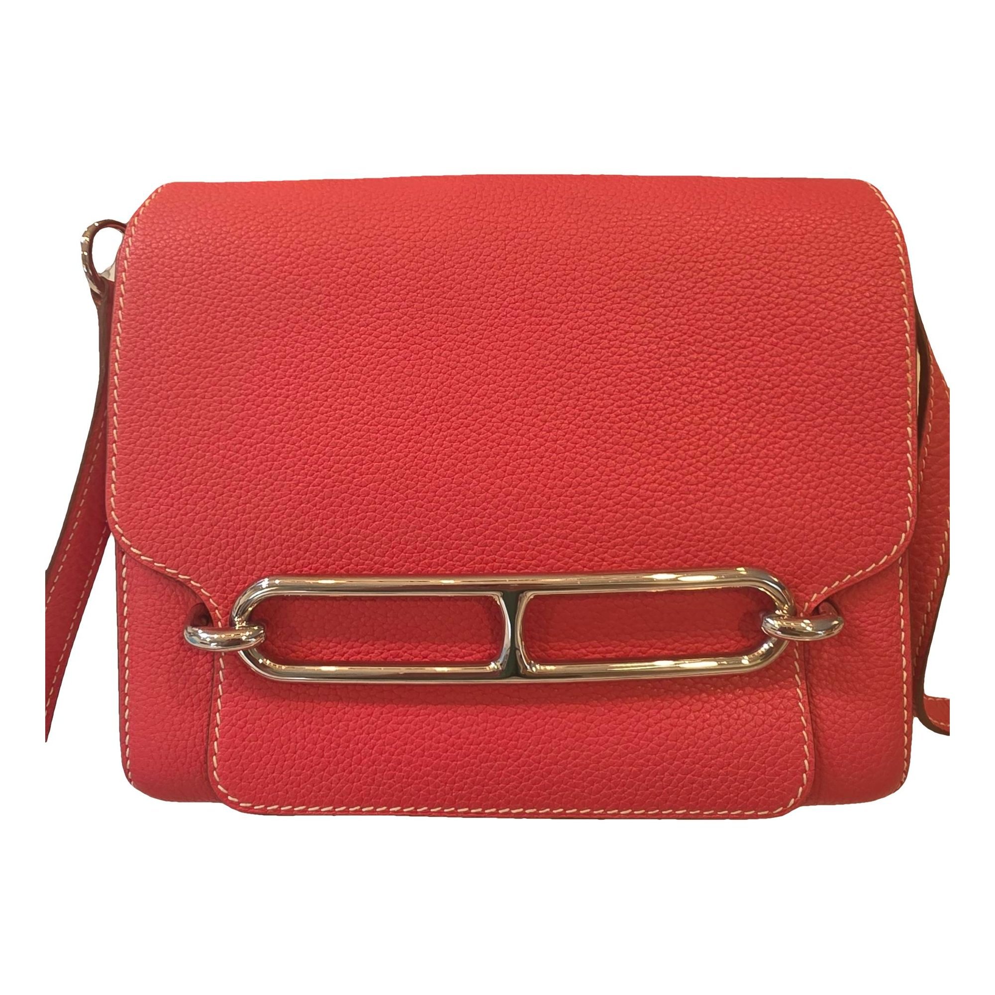 Hermes Roulis leather crossbody bag