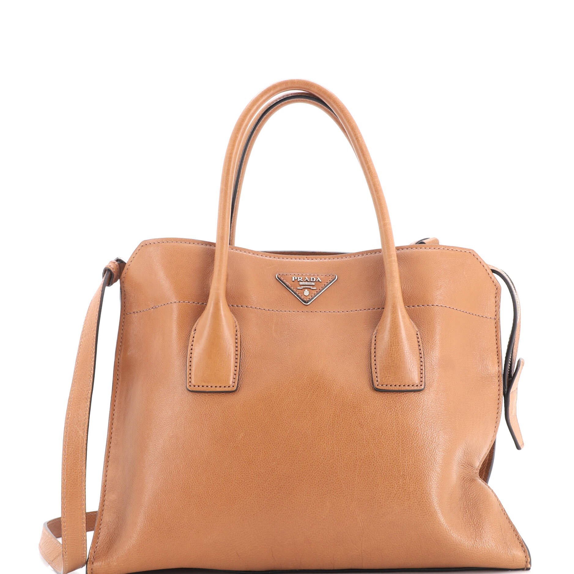 Leather tote