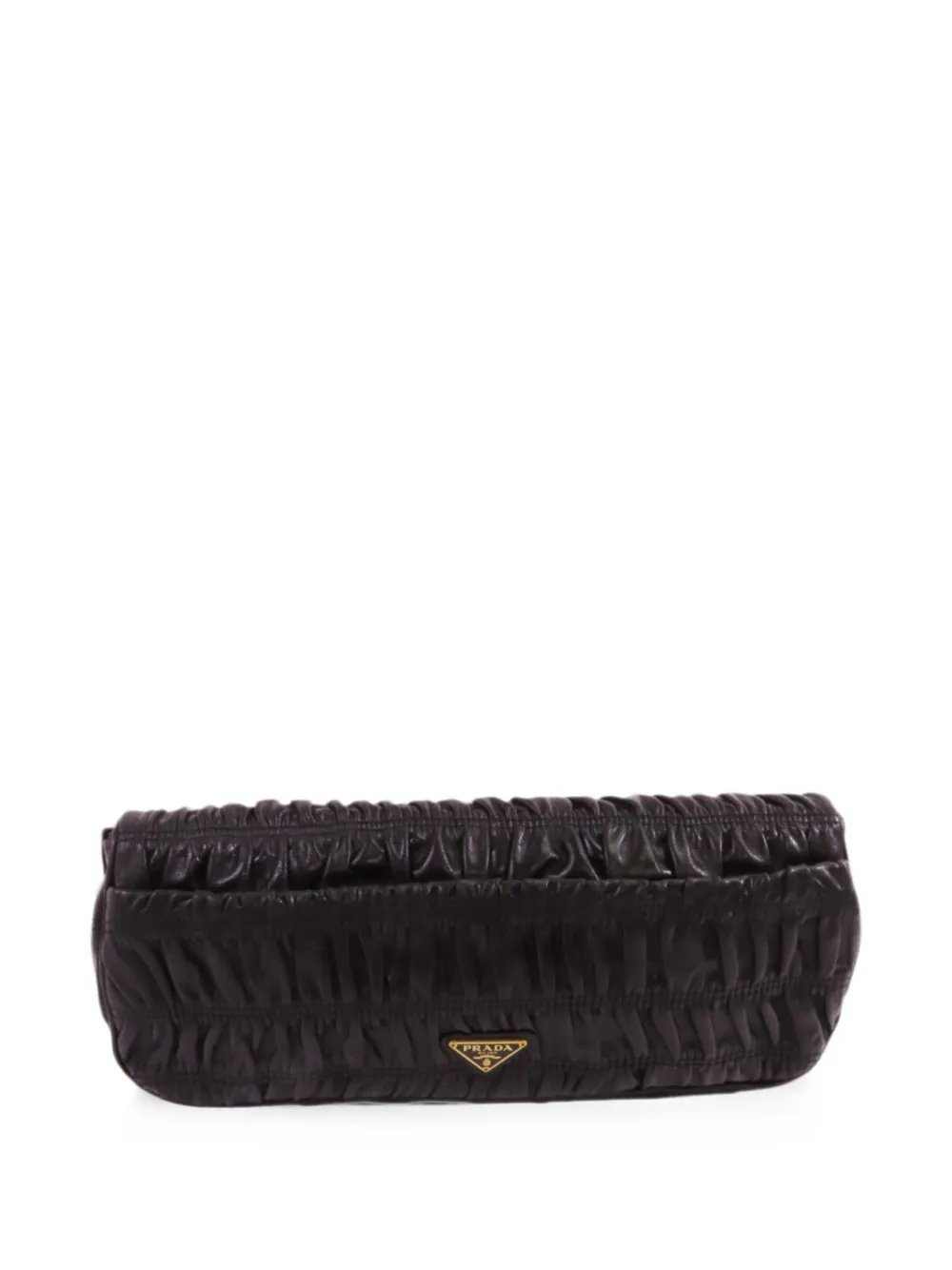Gaufre clutch bag