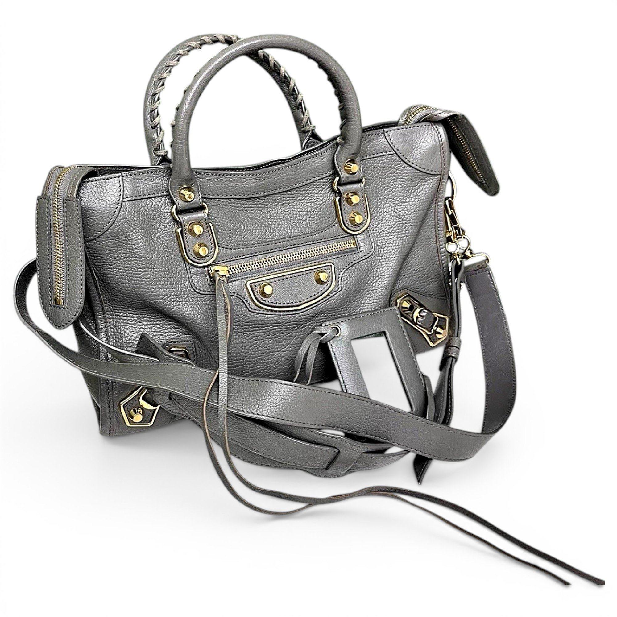 Balenciaga Neo Cagole City leather handbag