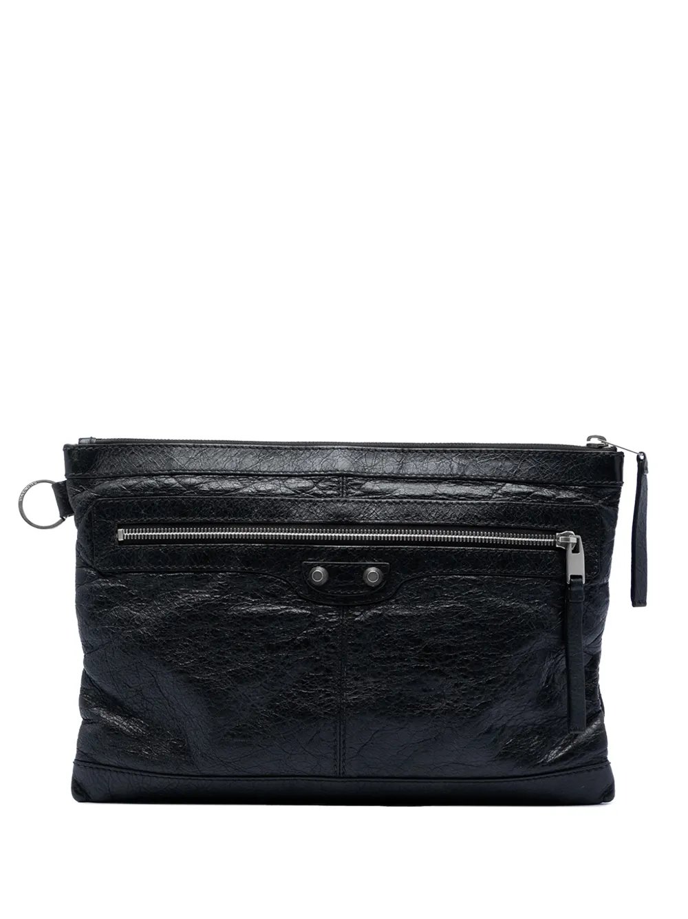 2017 Lambskin Motocross Classic Clip M clutch bag
