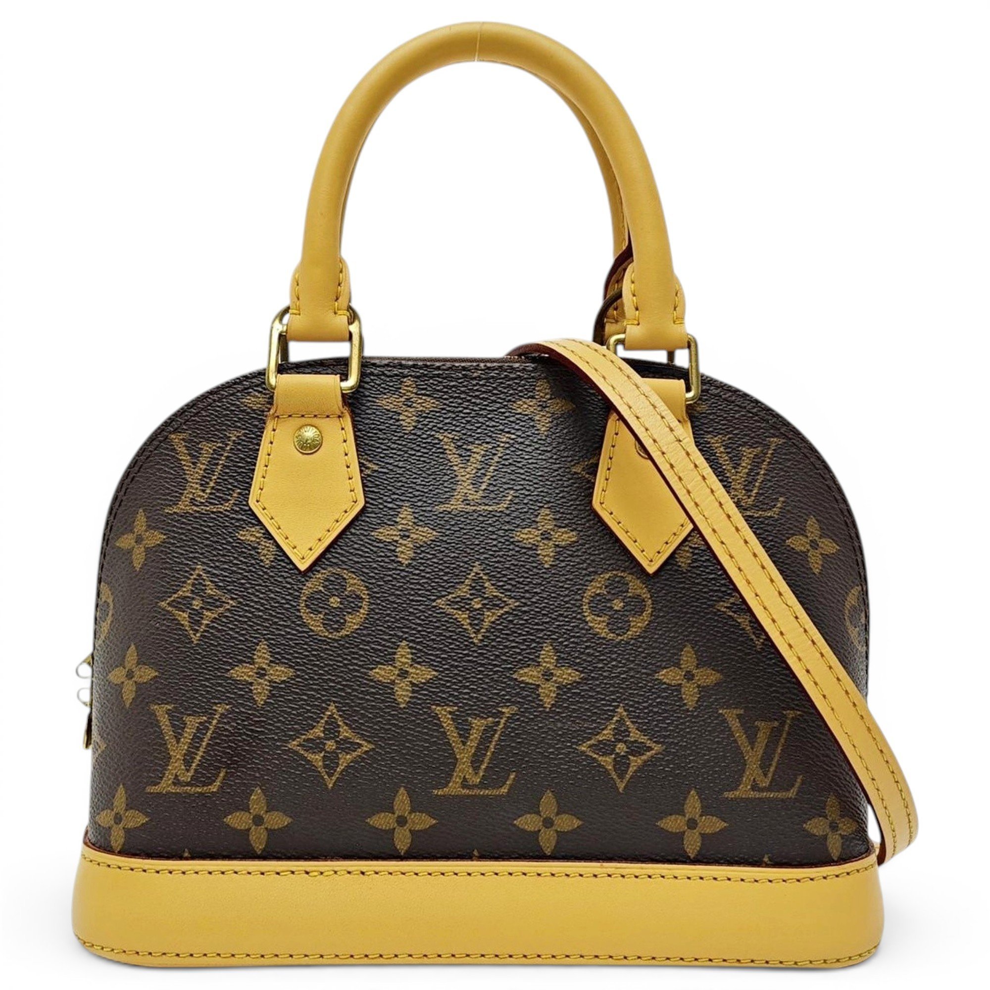 Alma leather handbag