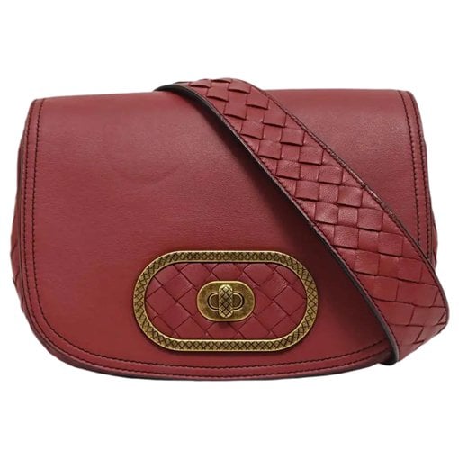 Leather crossbody bag