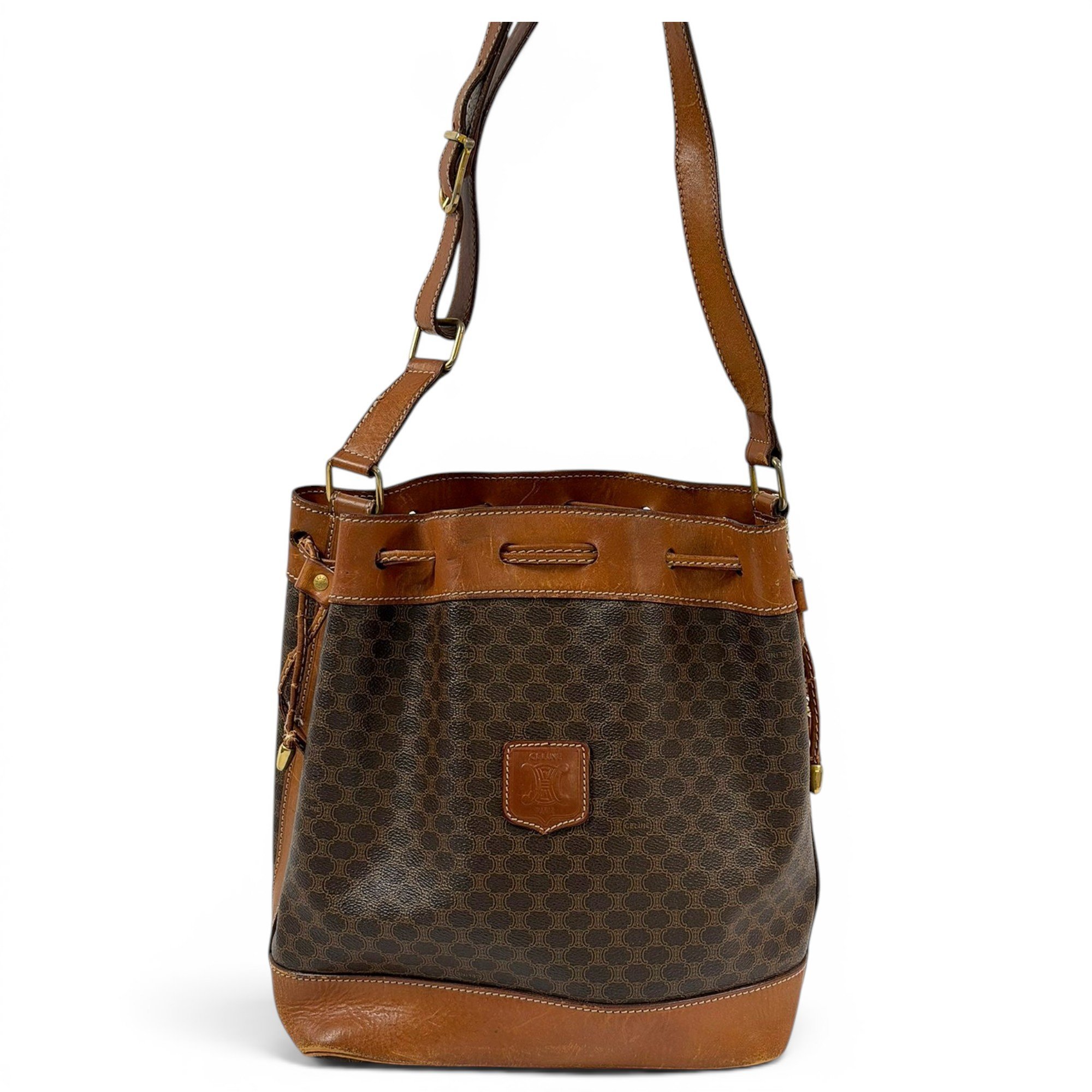 Leather crossbody bag