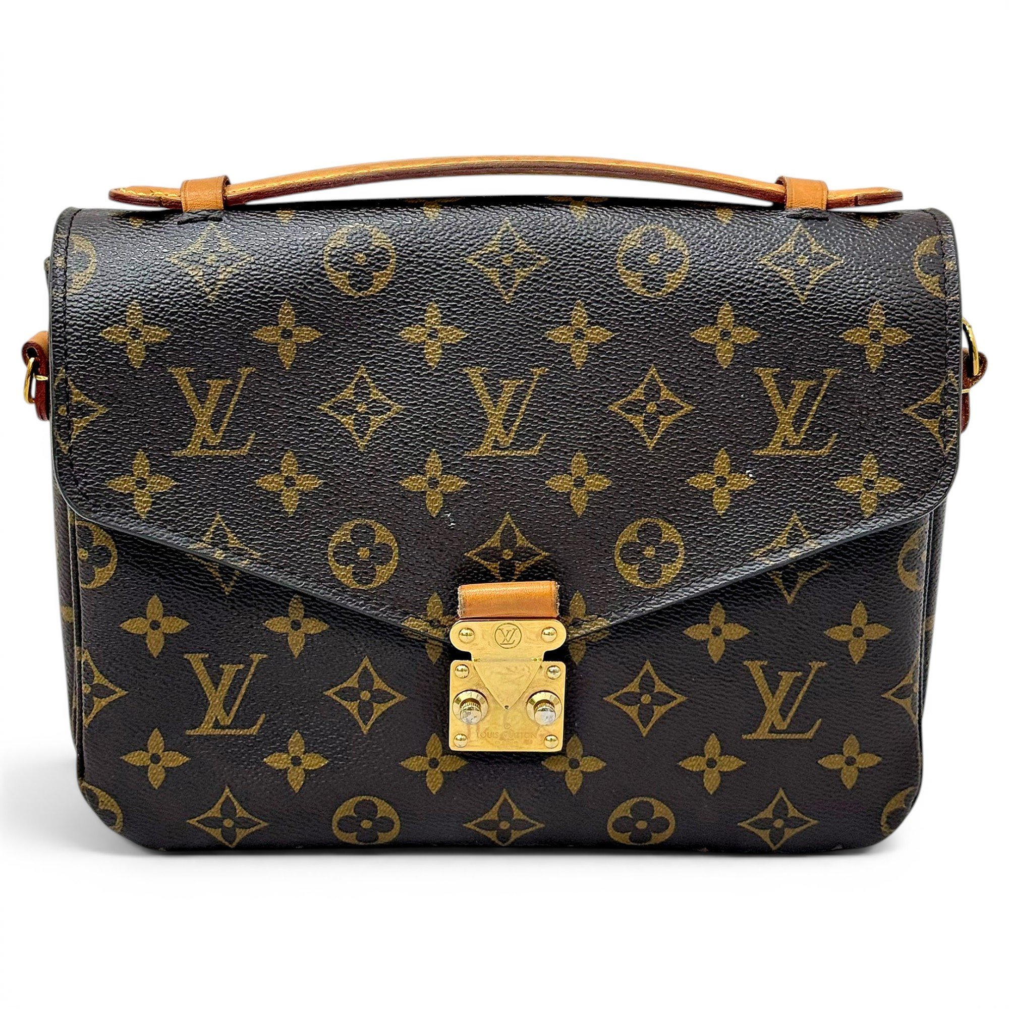 Metis leather handbag