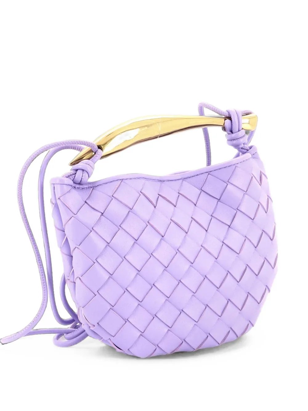 Sardine Top Handle Bag Intrecciato Nappa Mini satchel