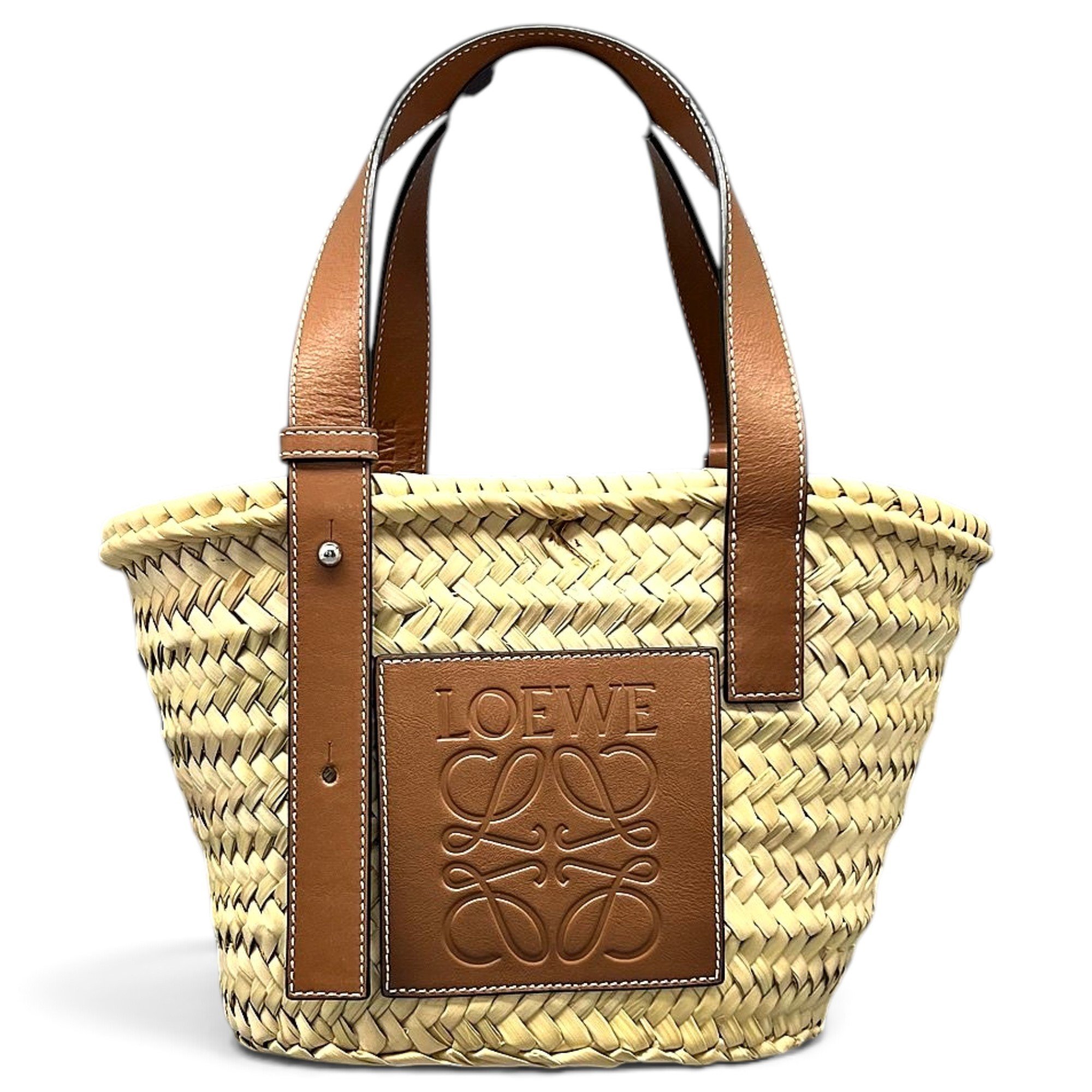 Basket Bag leather handbag