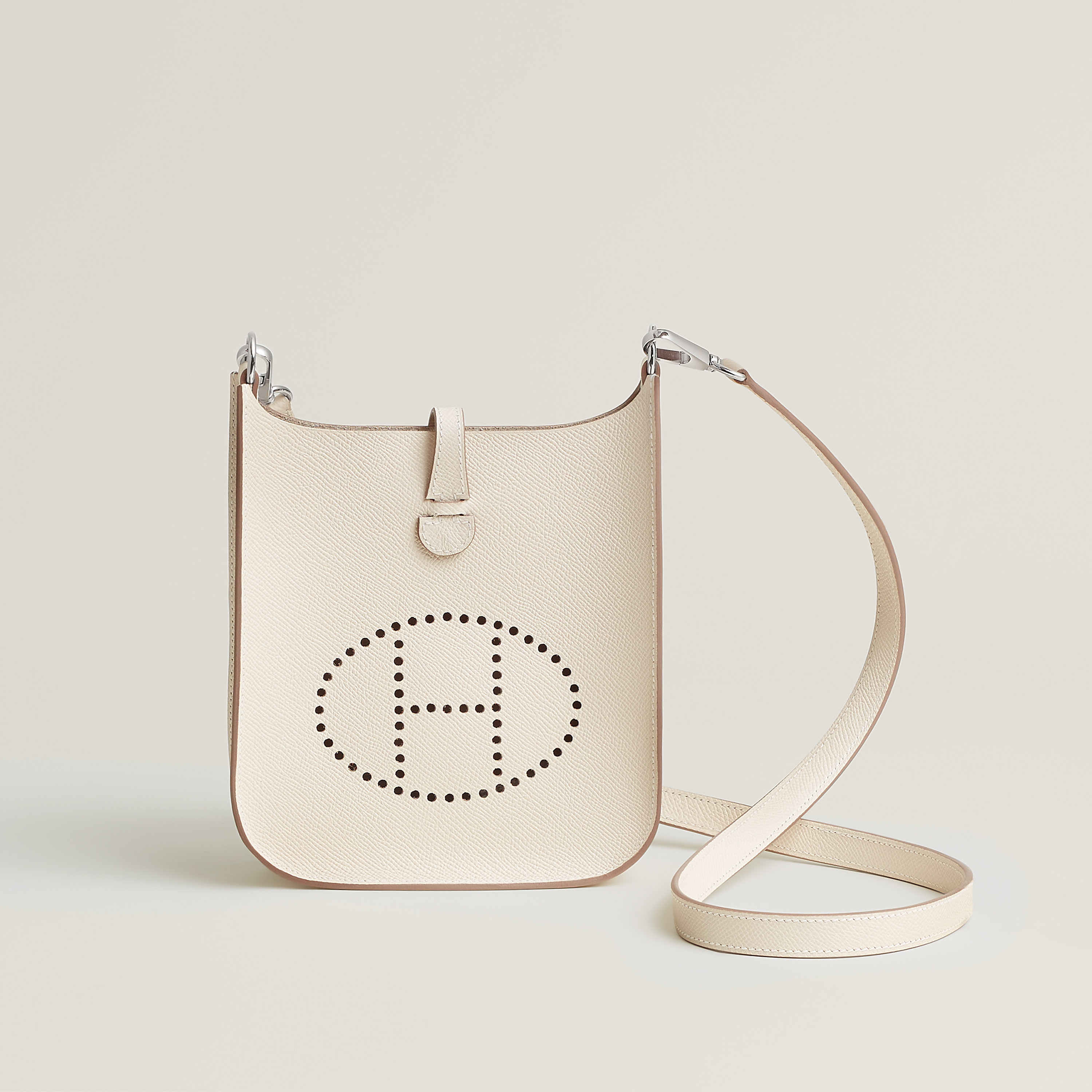 Evelyne 16 Sellier bag in Craie