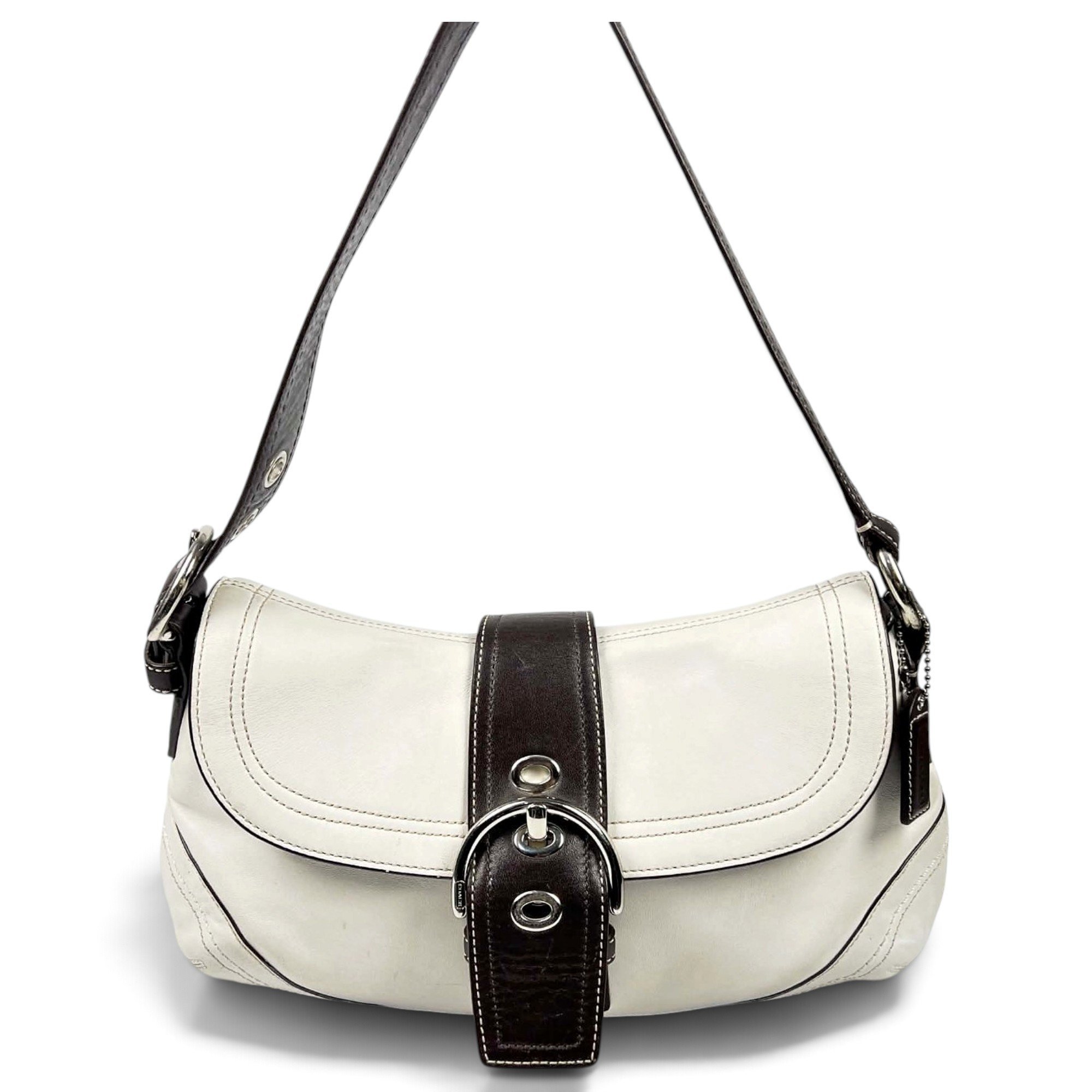 Signature Sufflette leather handbag