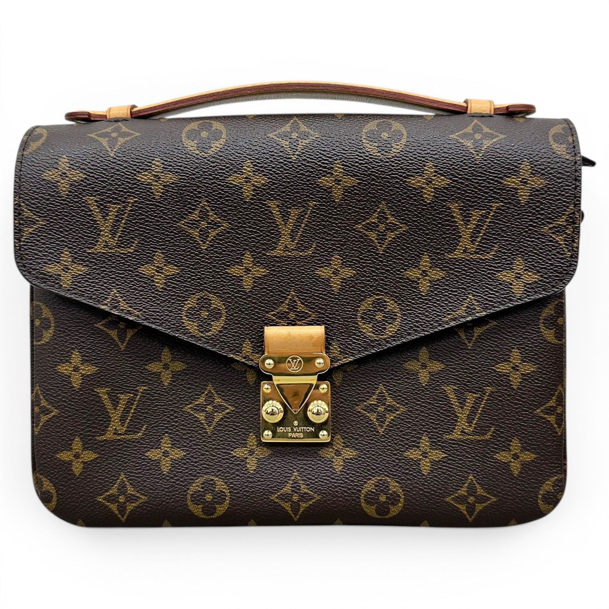 Metis leather handbag
