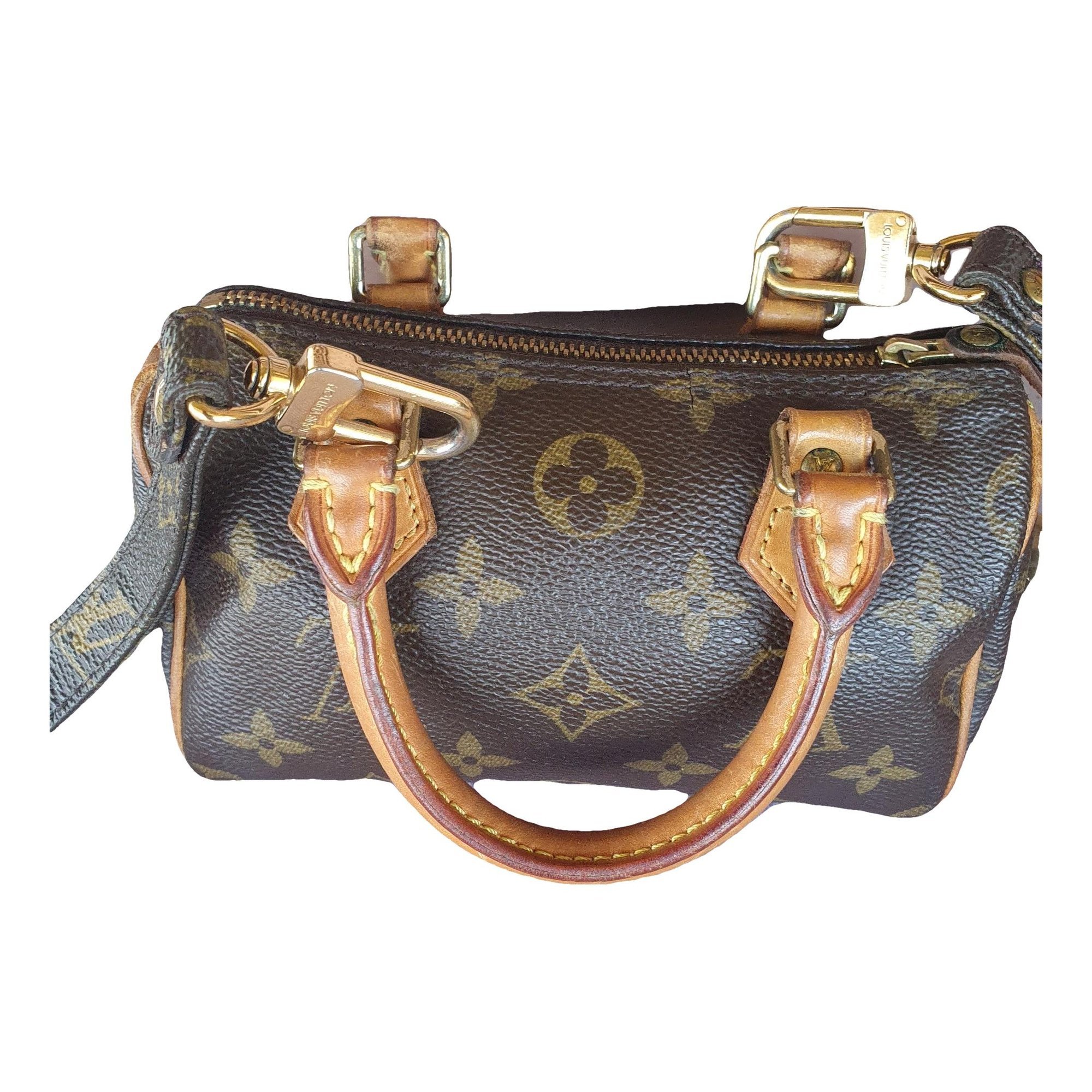 Nano Speedy / Mini HL leather mini bag