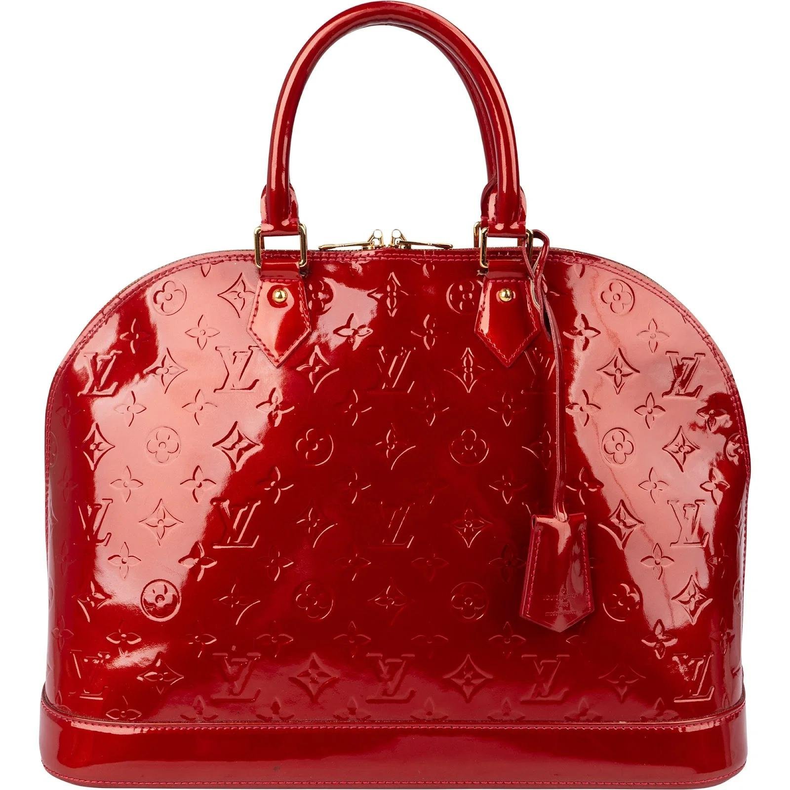Alma patent leather handbag