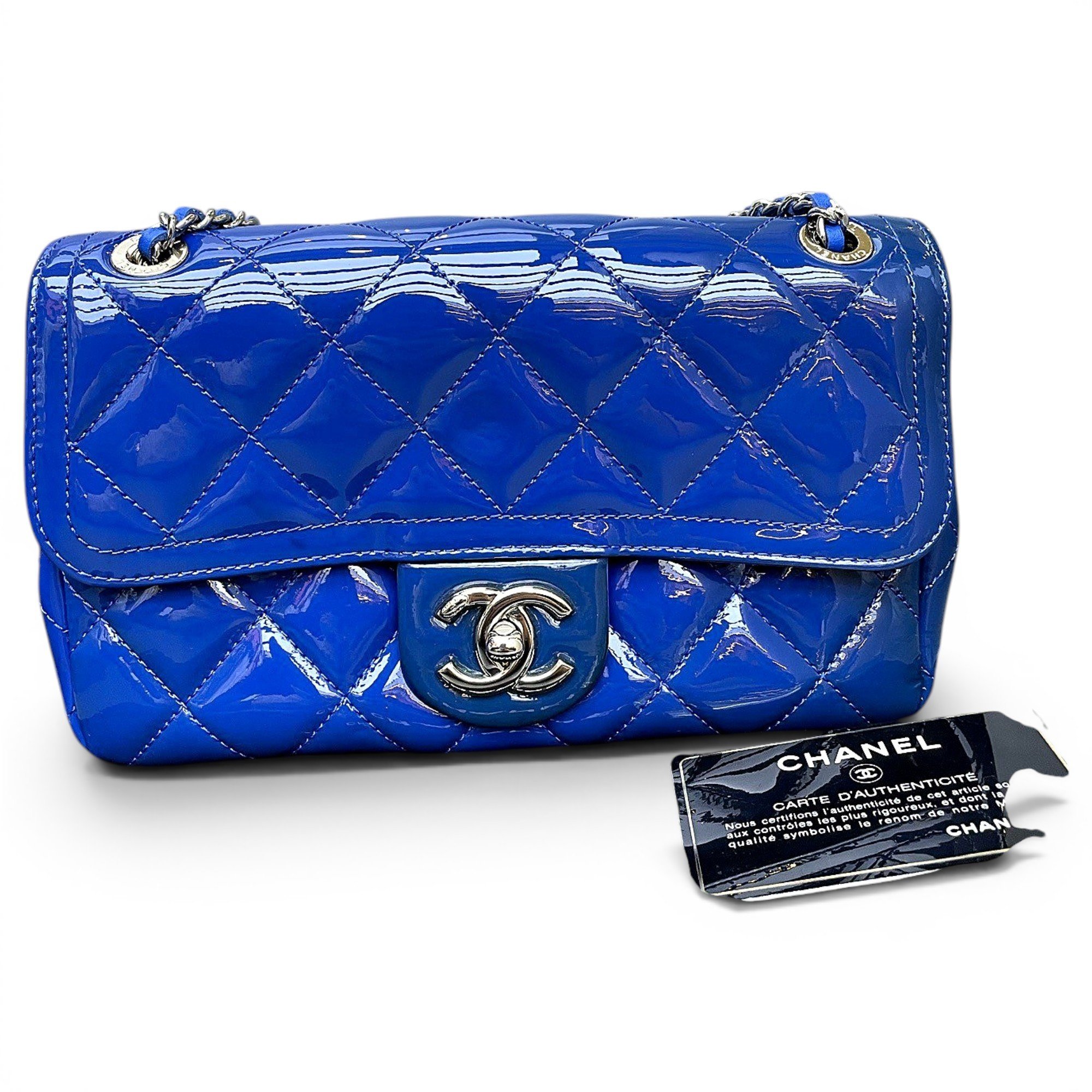 Timeless/Classique patent leather handbag
