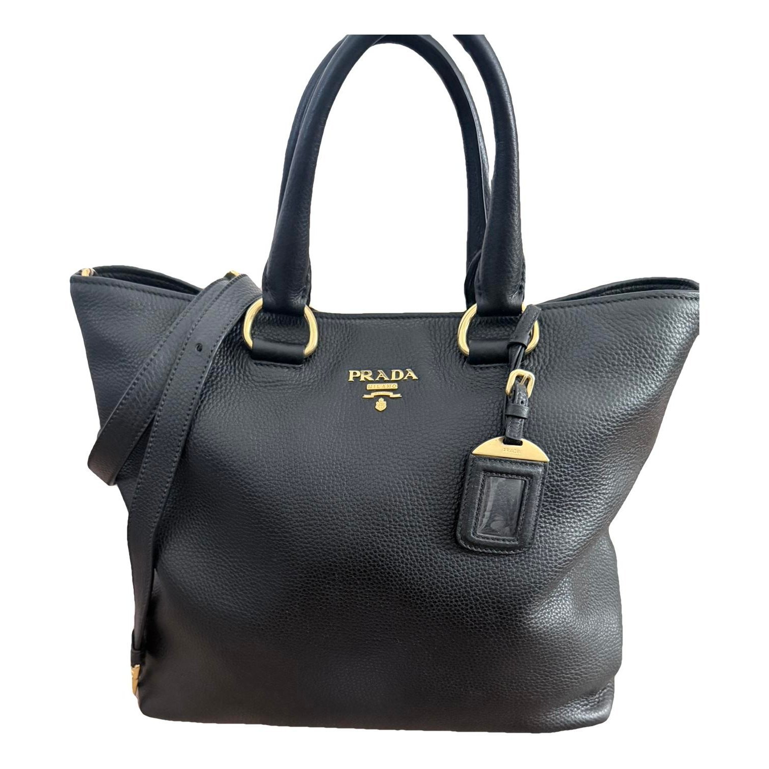 Leather tote