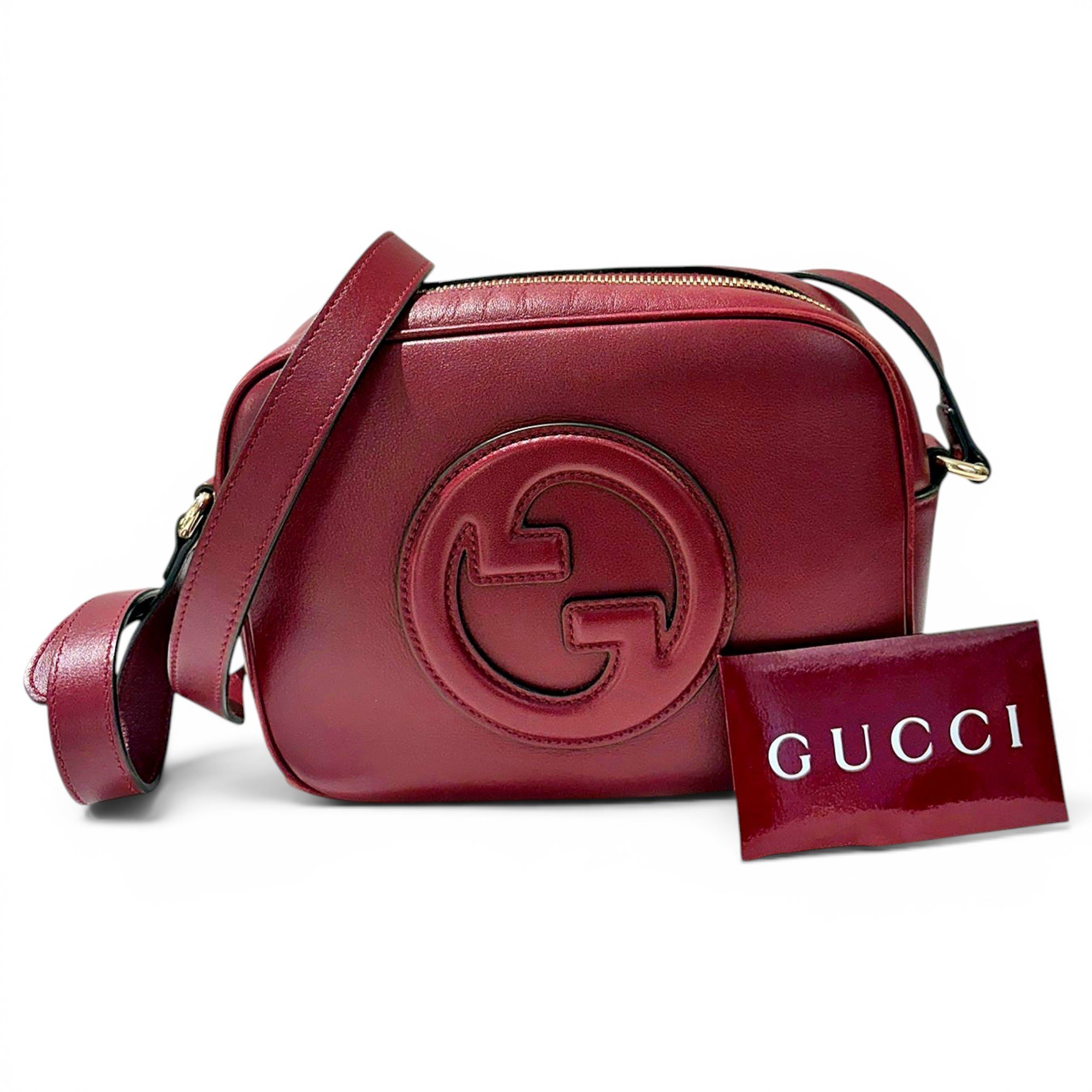 Leather crossbody bag