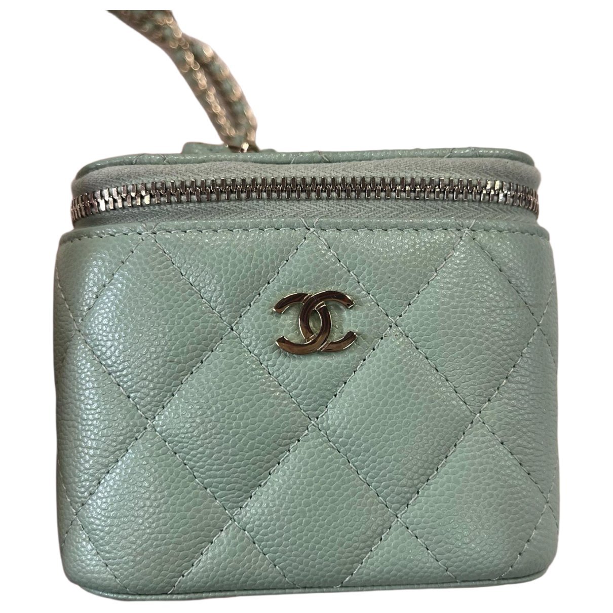 Vanity leather mini bag